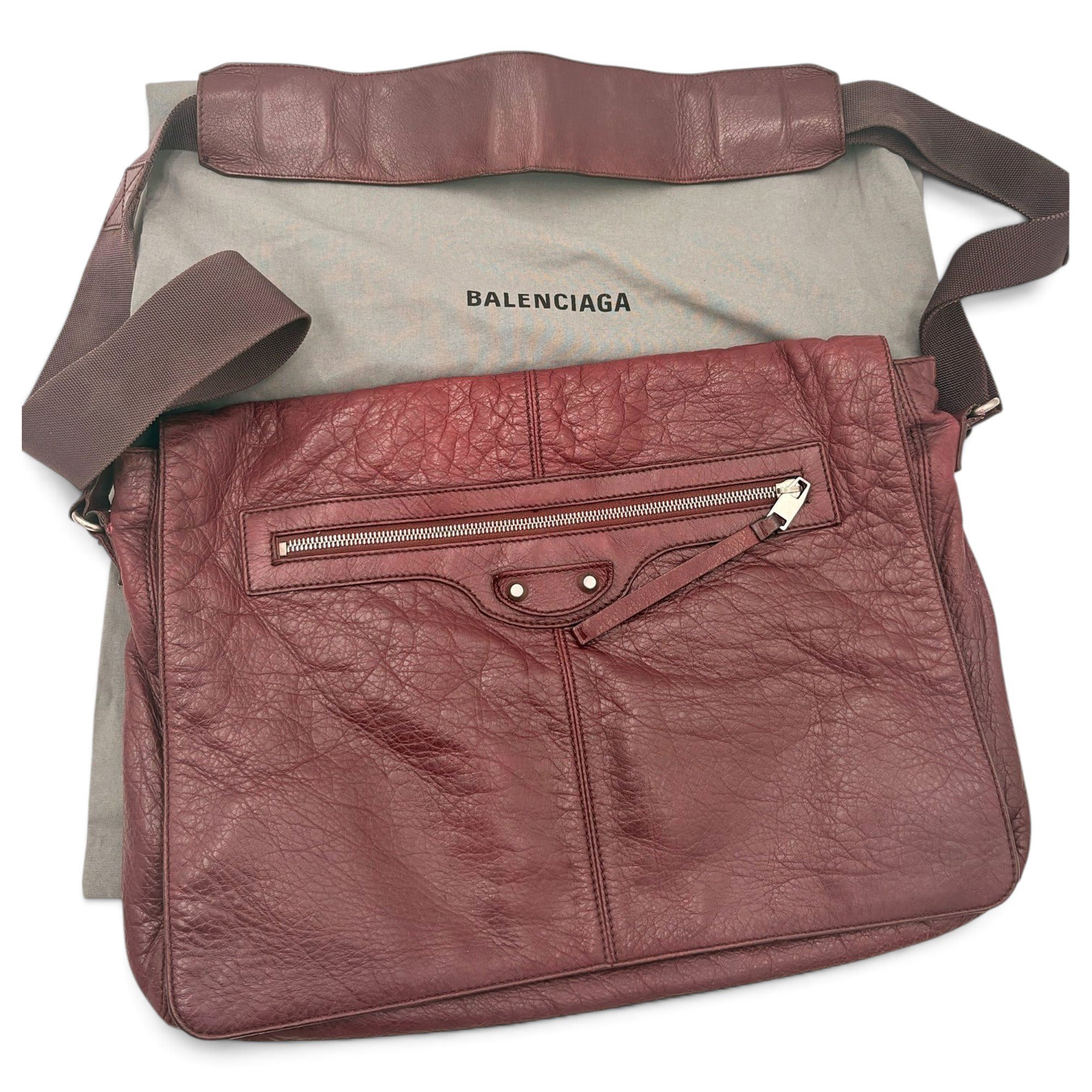 Balenciaga City leather satchel
