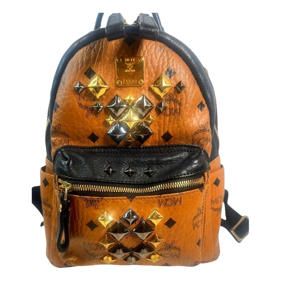 Stark leather backpack