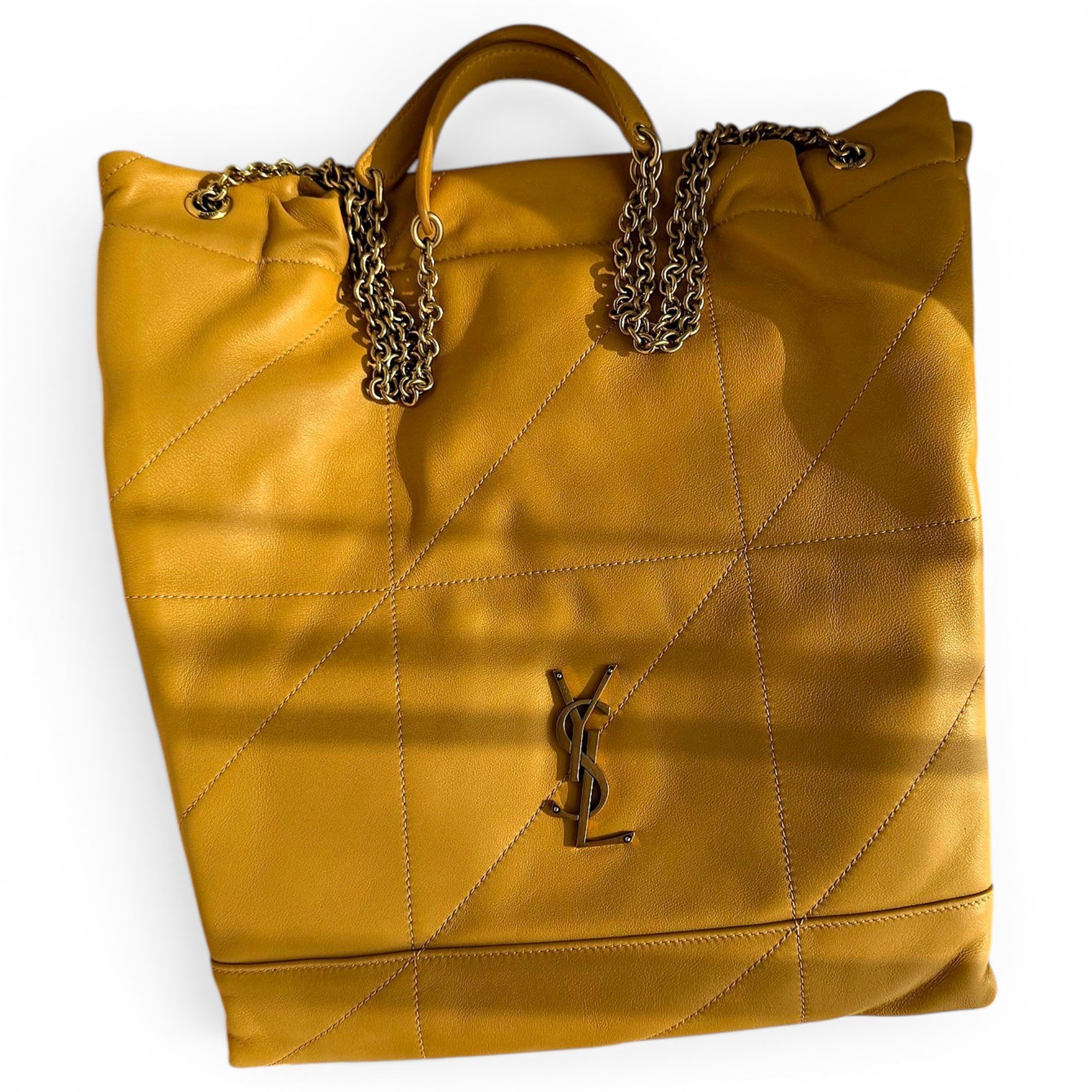 Icare leather tote