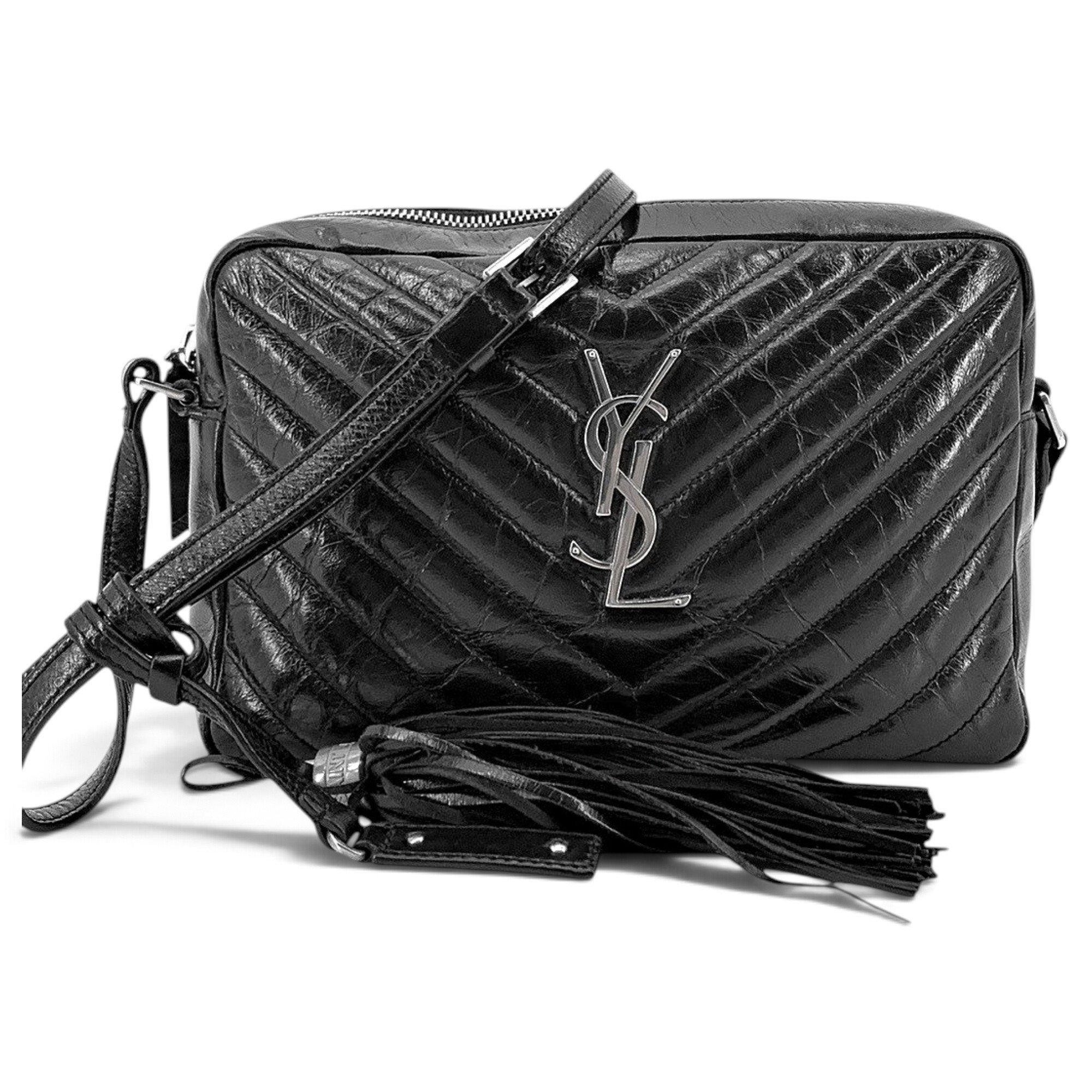 Leather crossbody bag