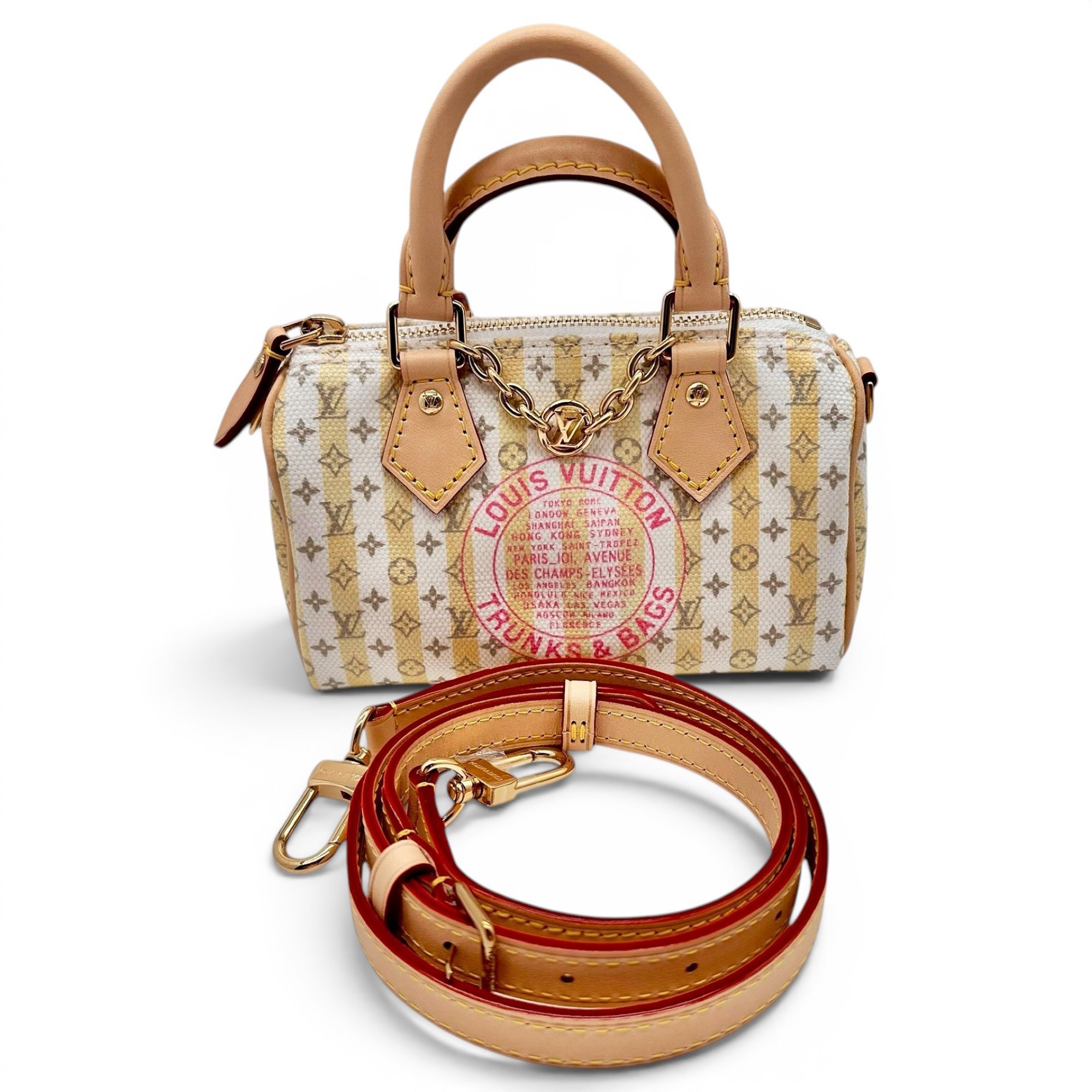 Louis Vuitton Speedy Bandoulière cloth handbag