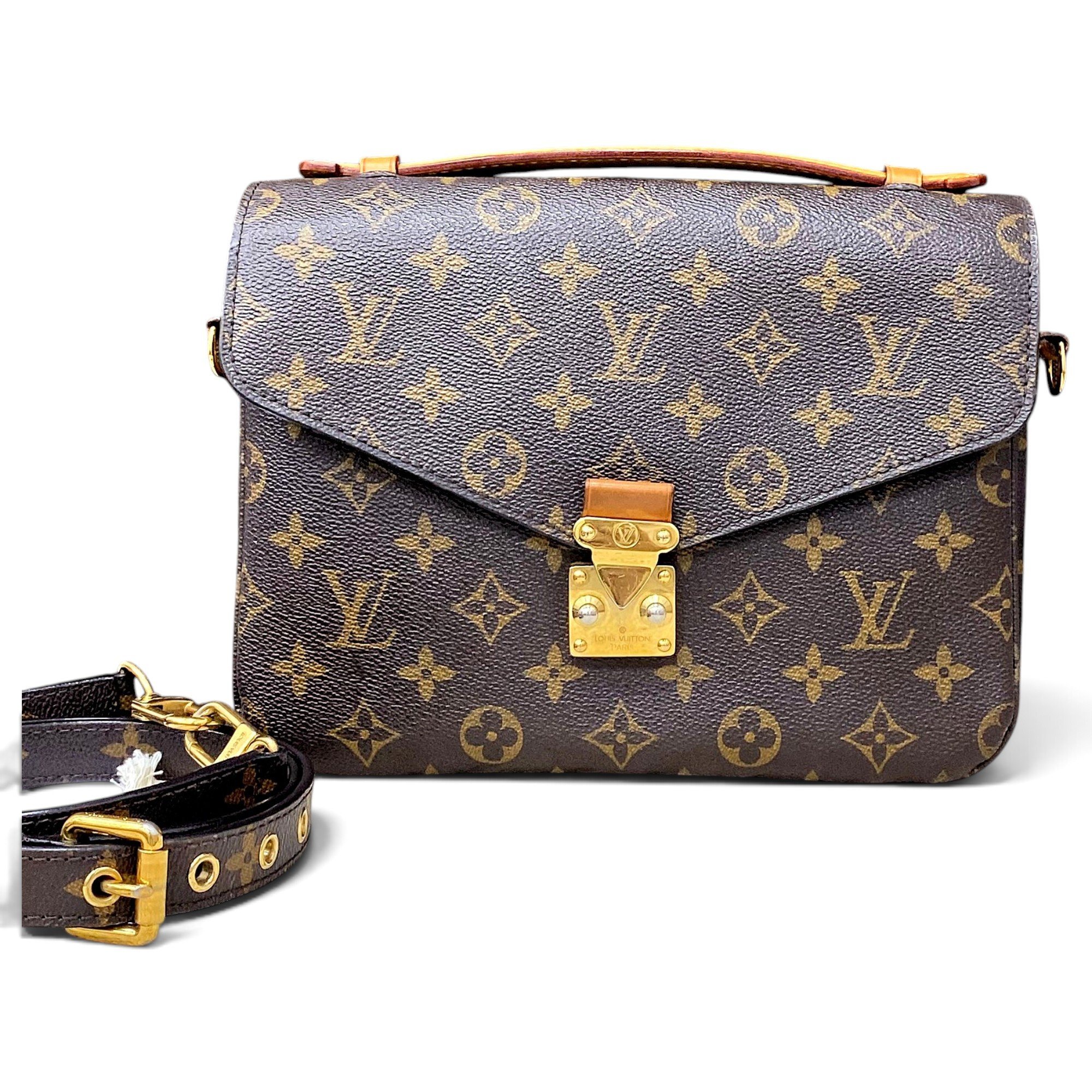 Metis leather handbag