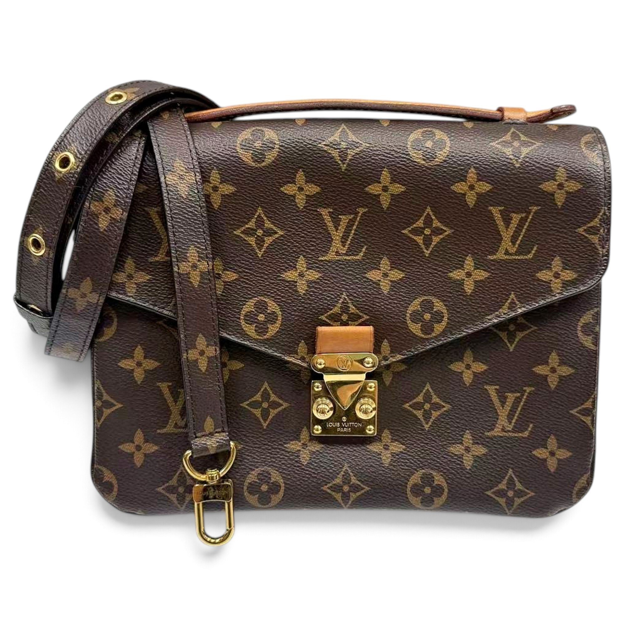 Metis leather handbag