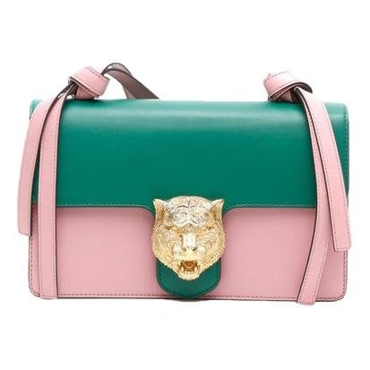 Animalier leather handbag