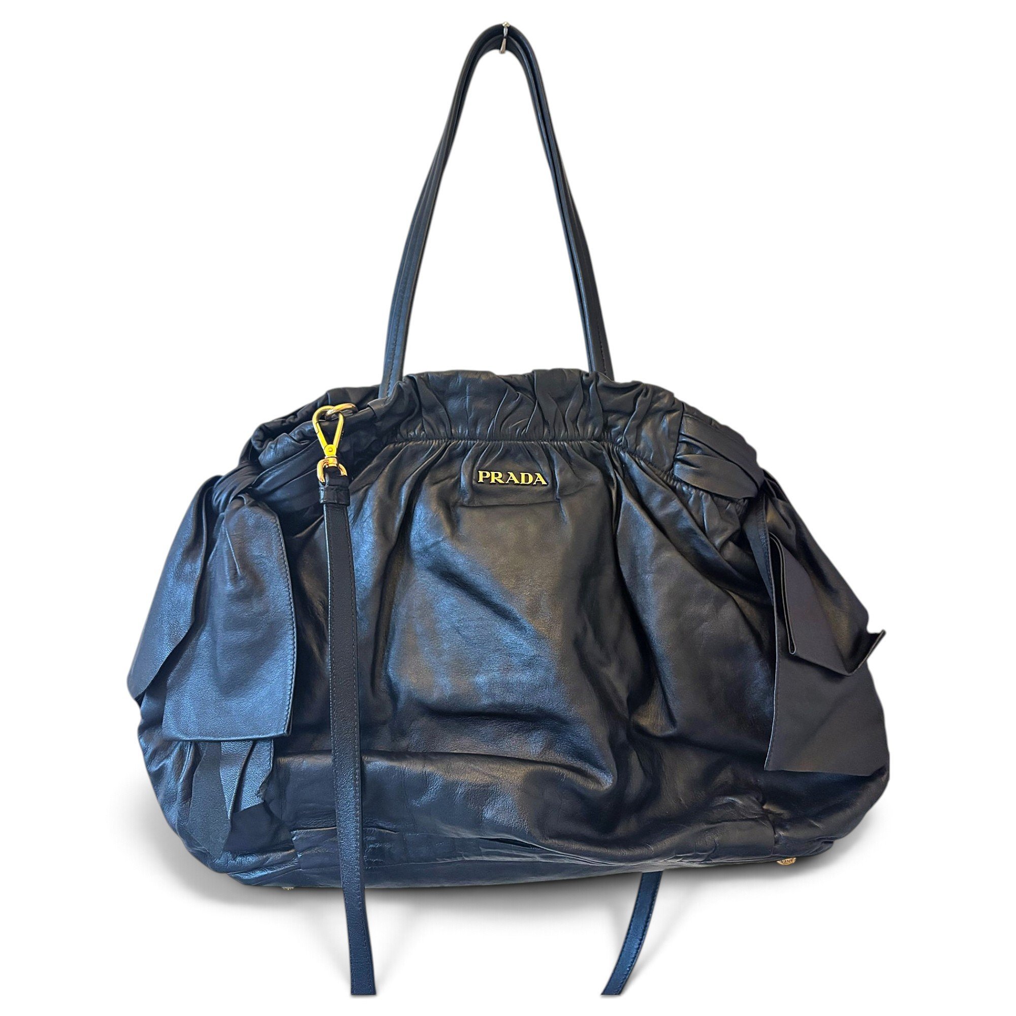 Leather handbag
