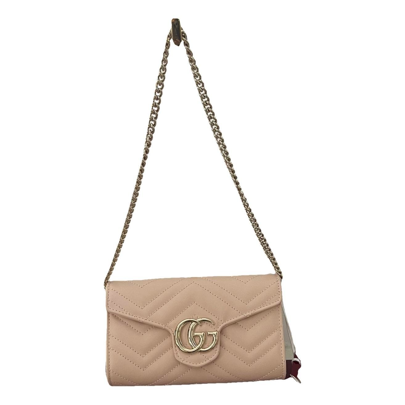 GG Marmont Chain leather crossbody bag