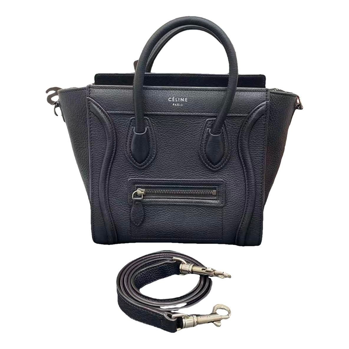 Luggage leather handbag