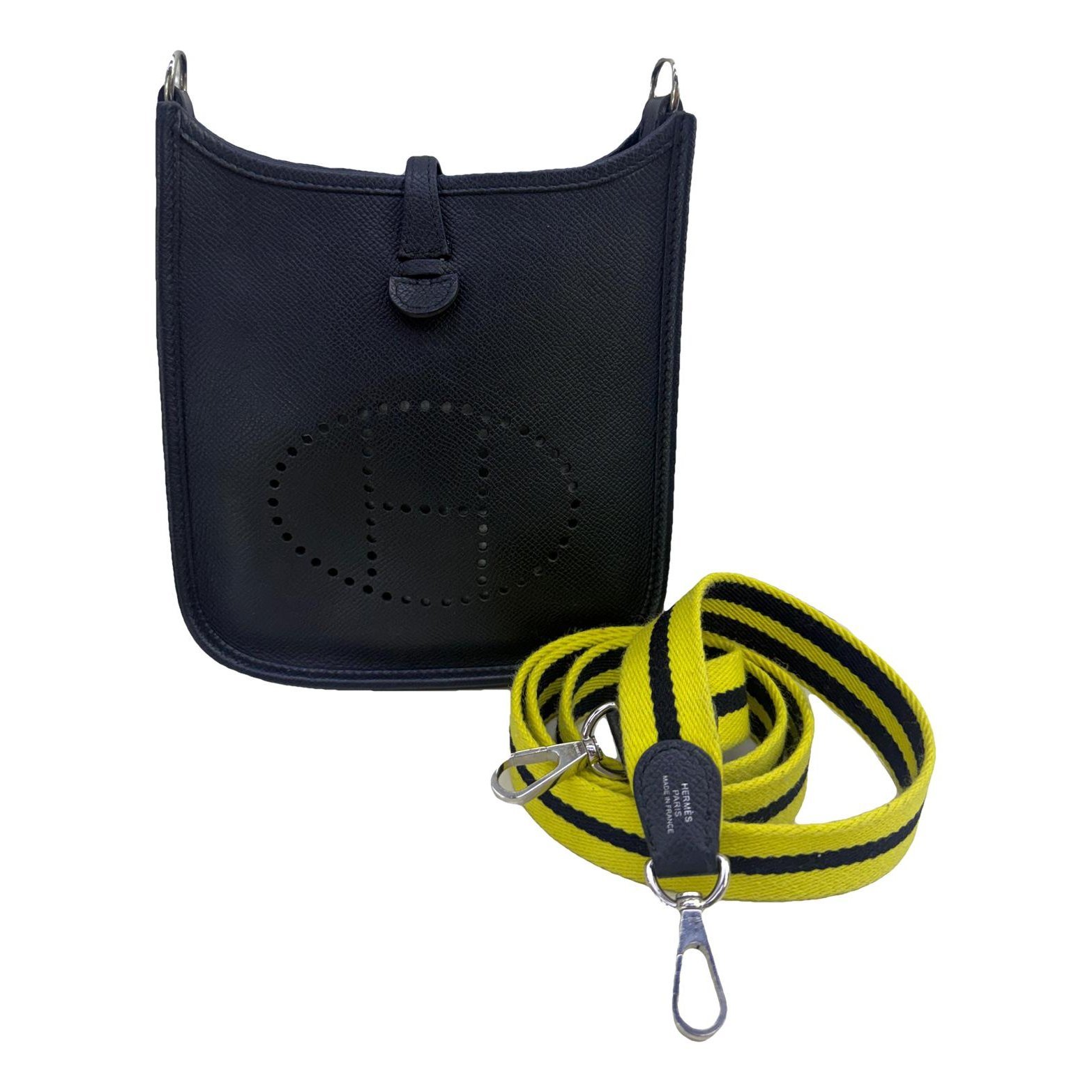 Hermes Evelyne leather crossbody bag