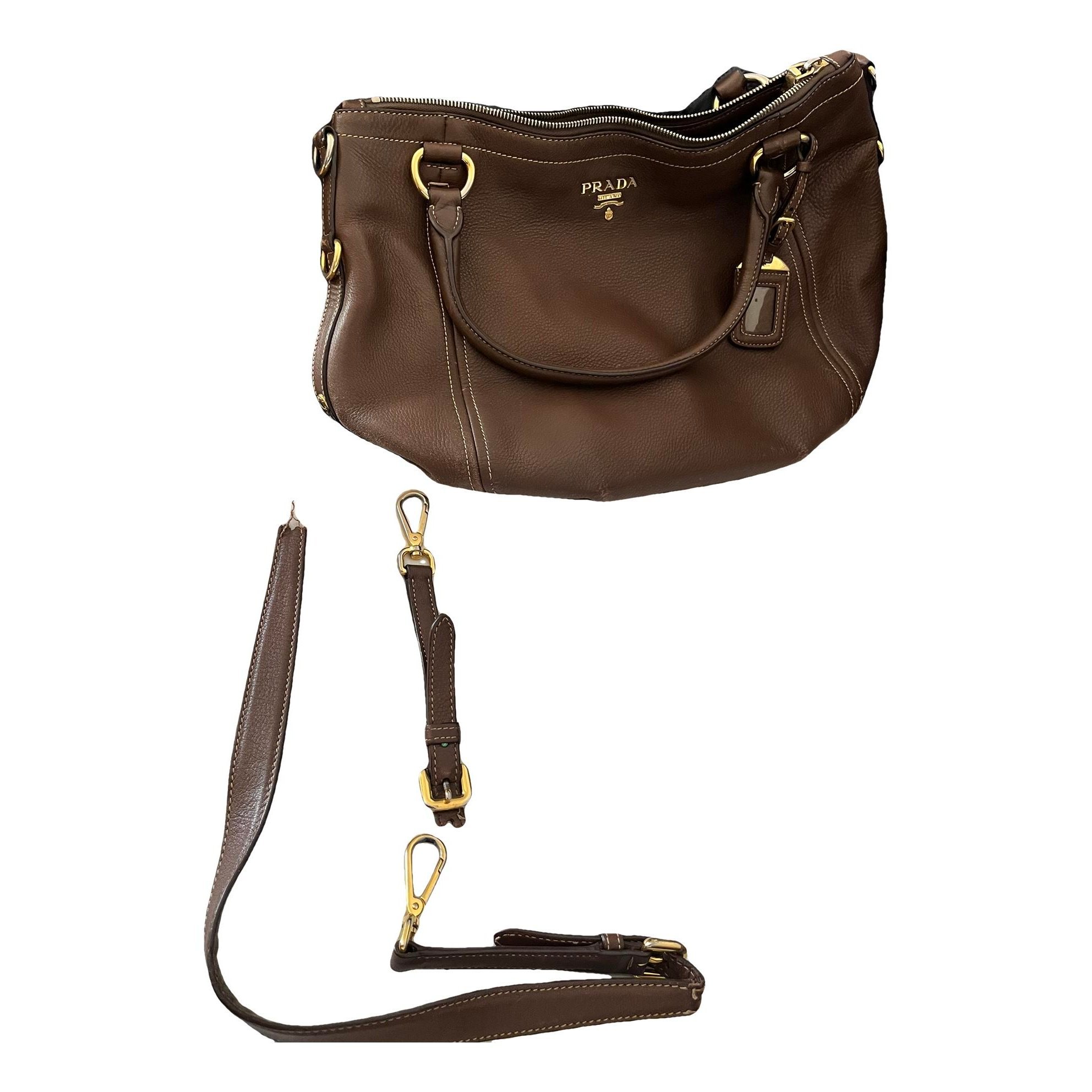 Leather handbag