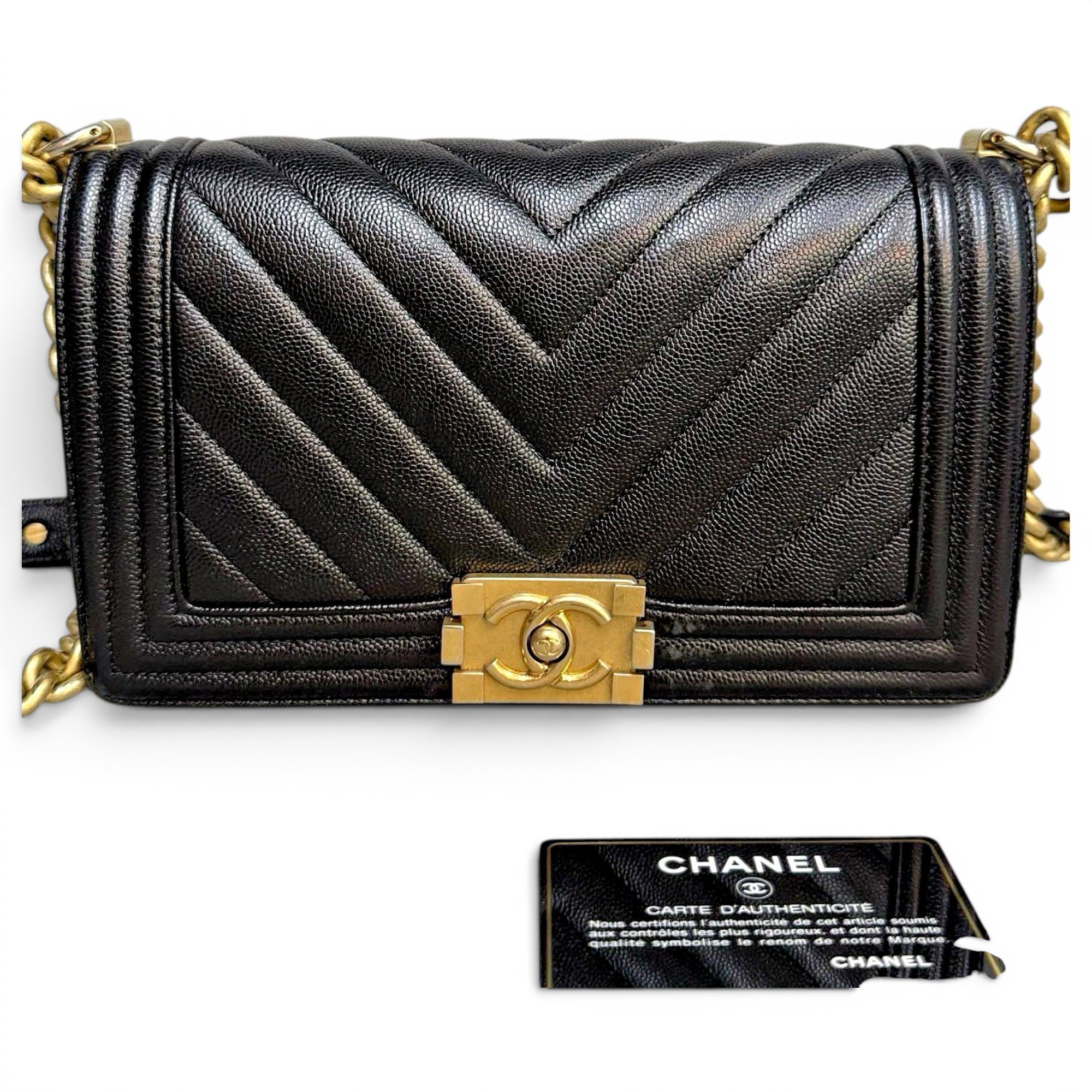 Boy leather handbag