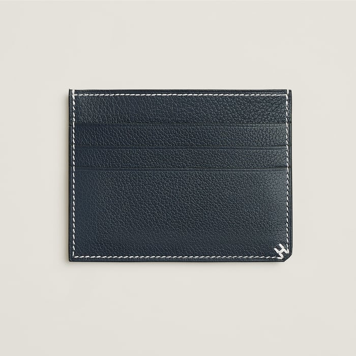 New Bleu Océan H Sellier Card Holder