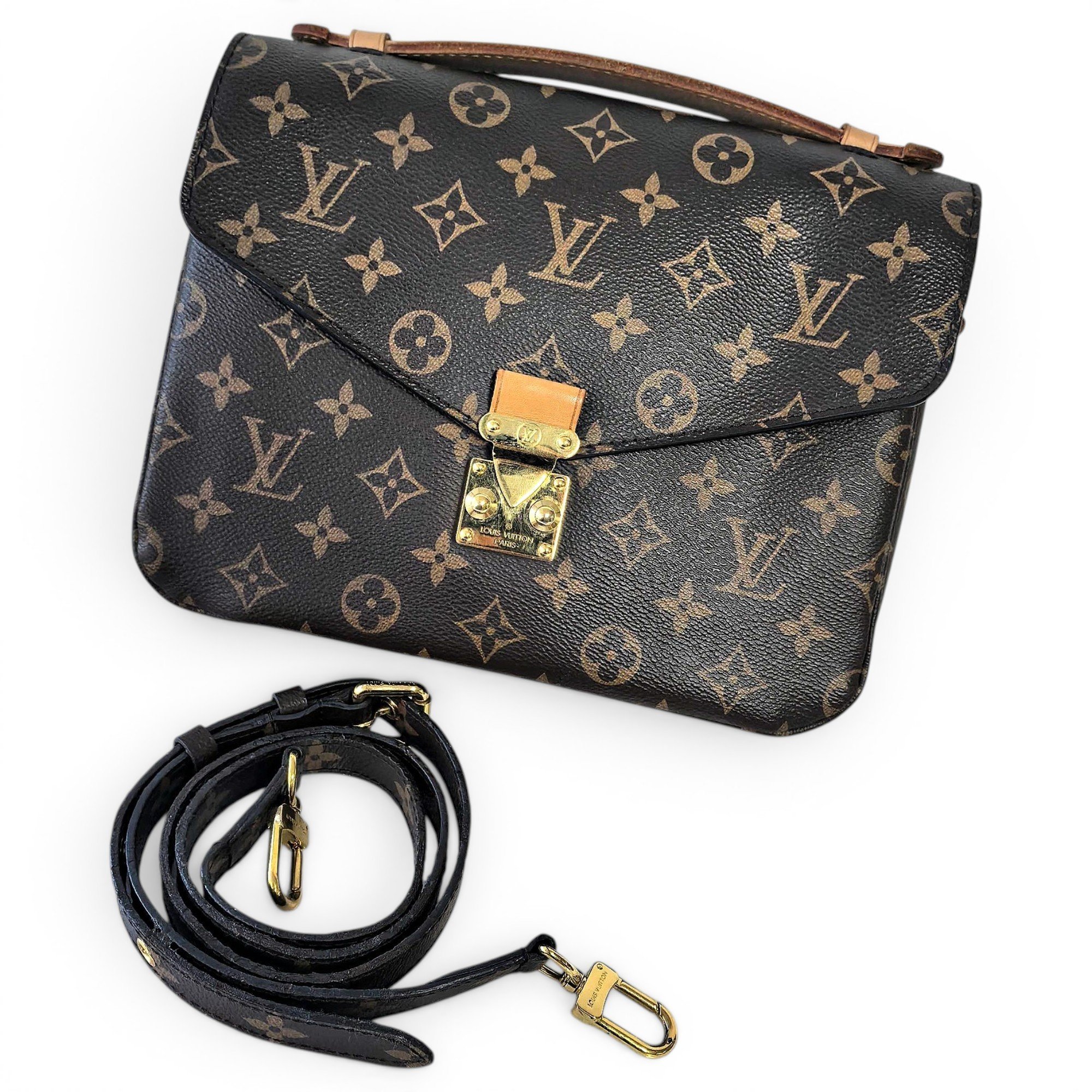 Metis leather handbag