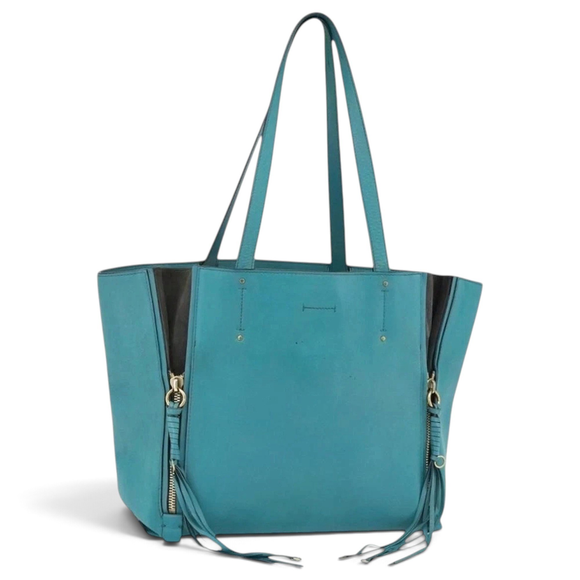 Leather tote