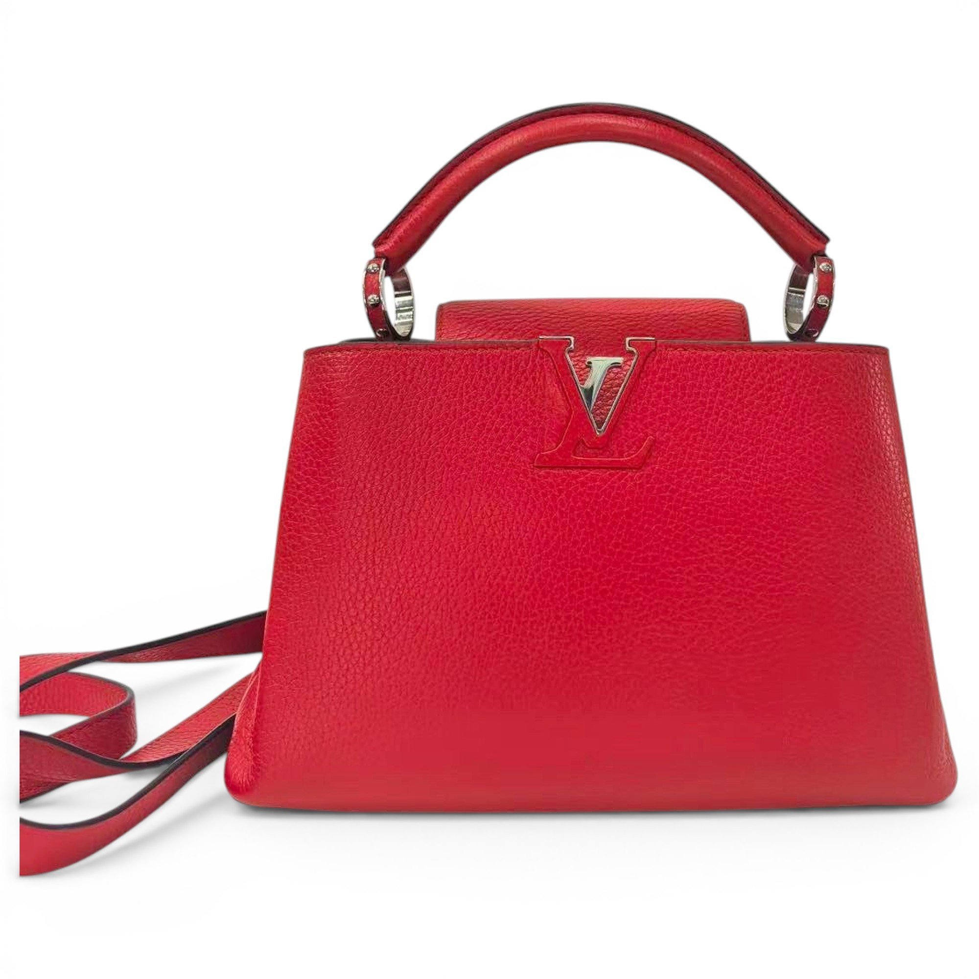 Capucines leather handbag