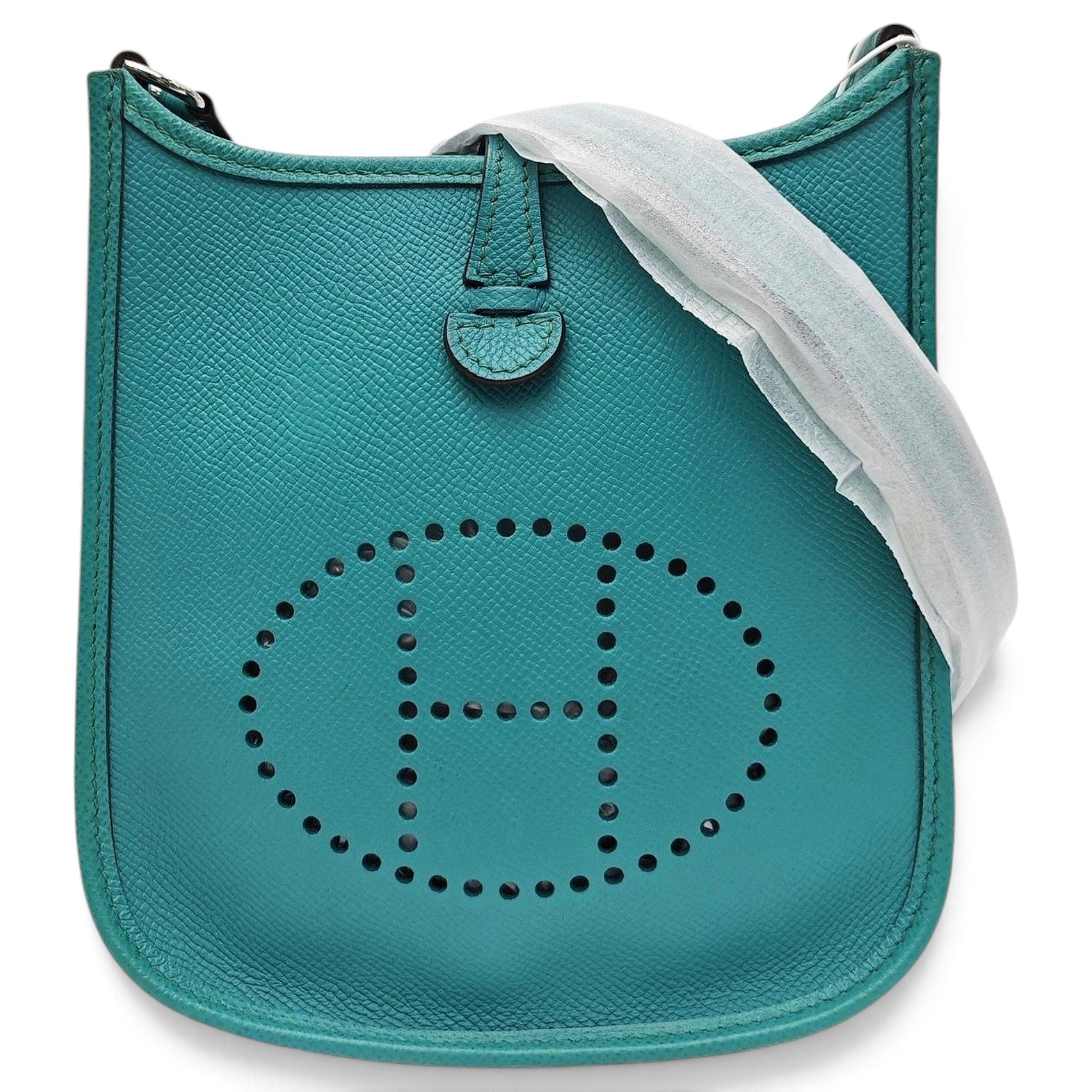 Evelyne leather handbag