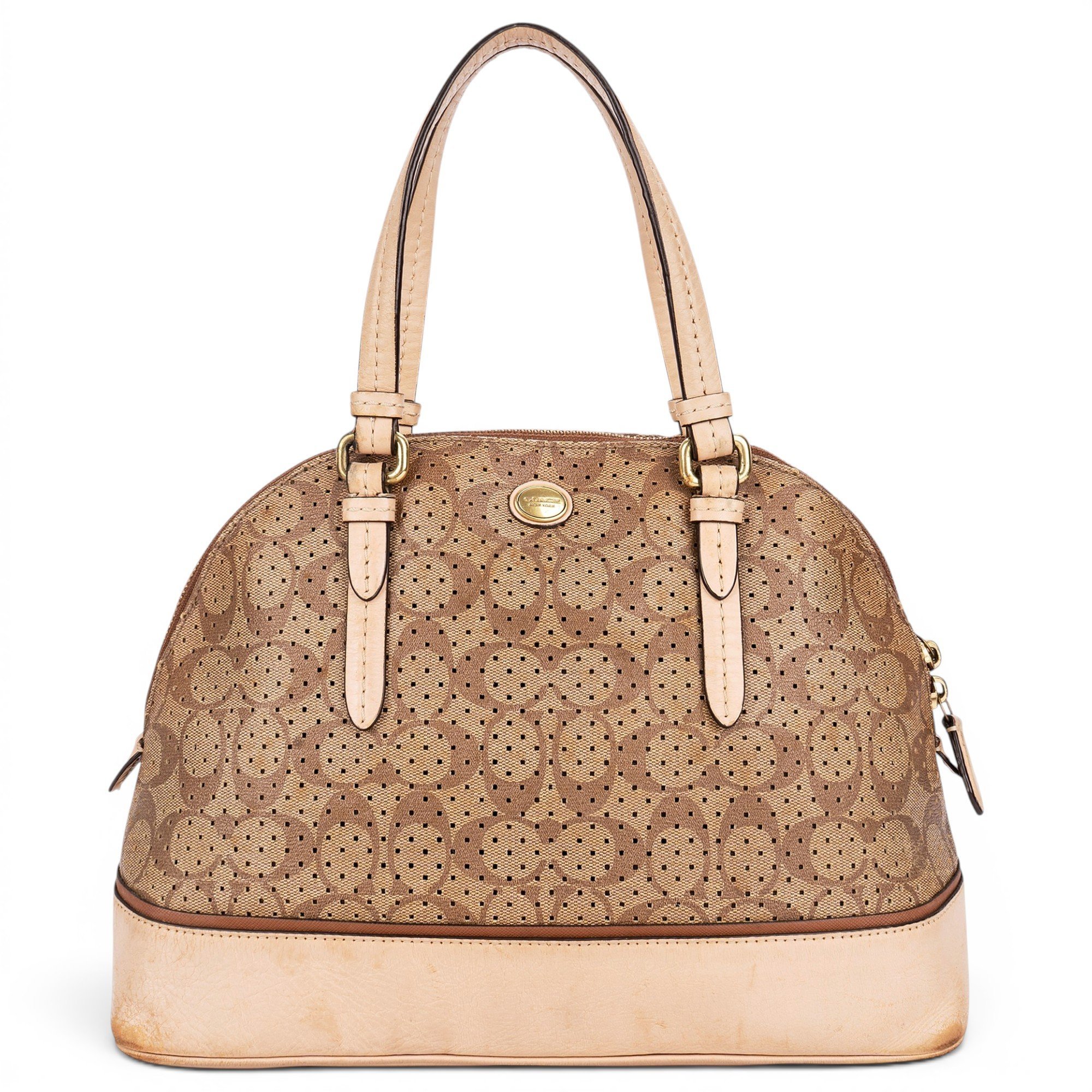 Carly leather handbag