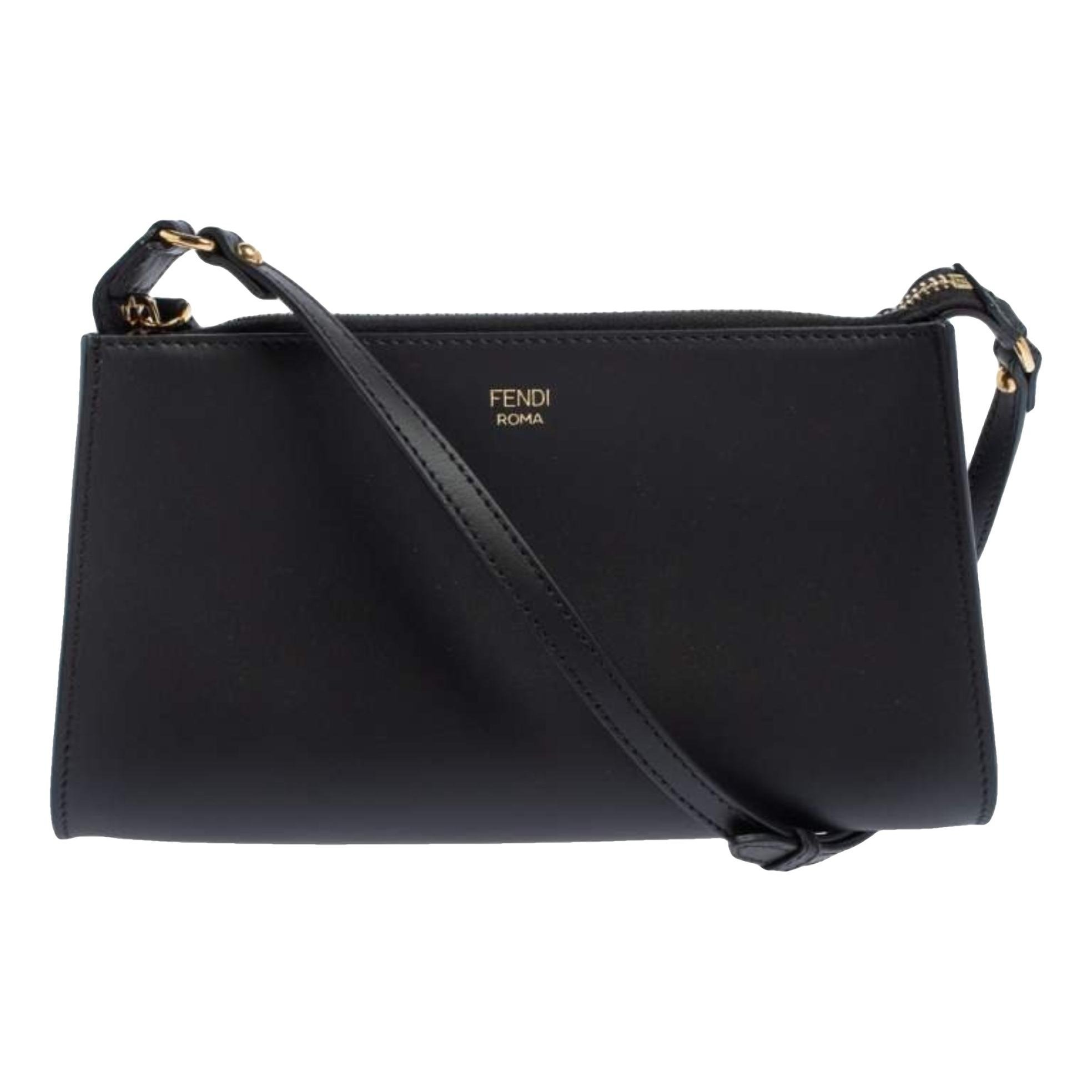 Leather crossbody bag