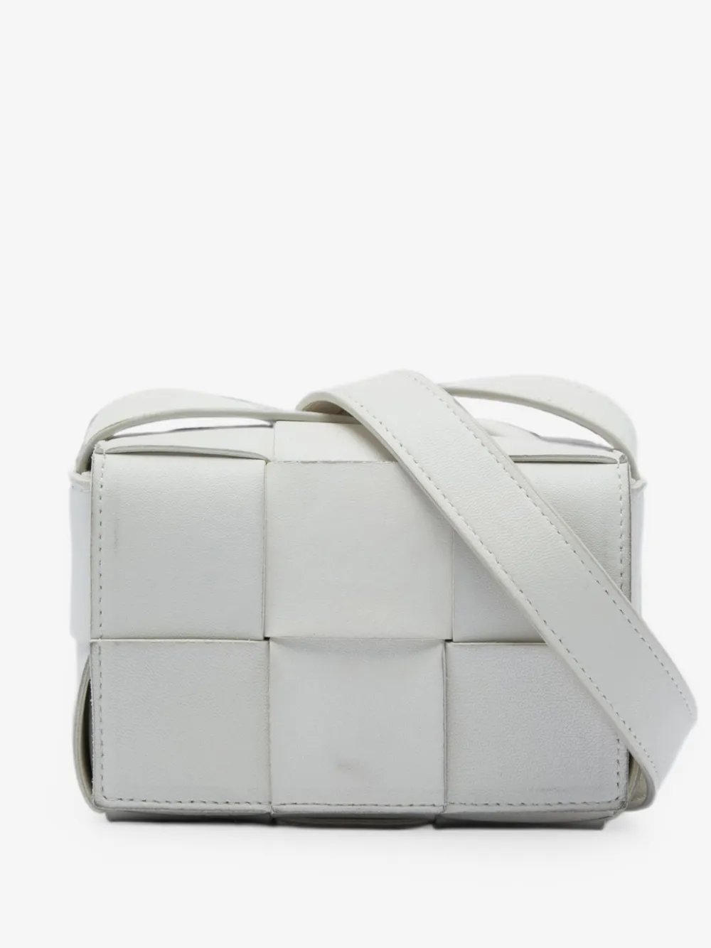 2012-2026 Candy Nappa Intrecciato Cassette crossbody bag