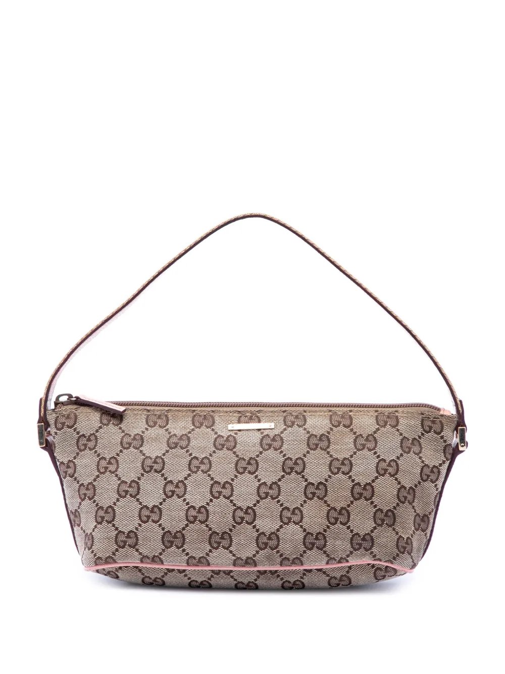 2000-2017 GG Canvas Web Boat shoulder bag