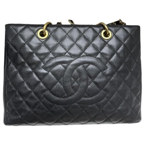 Grand shopping leather handbag