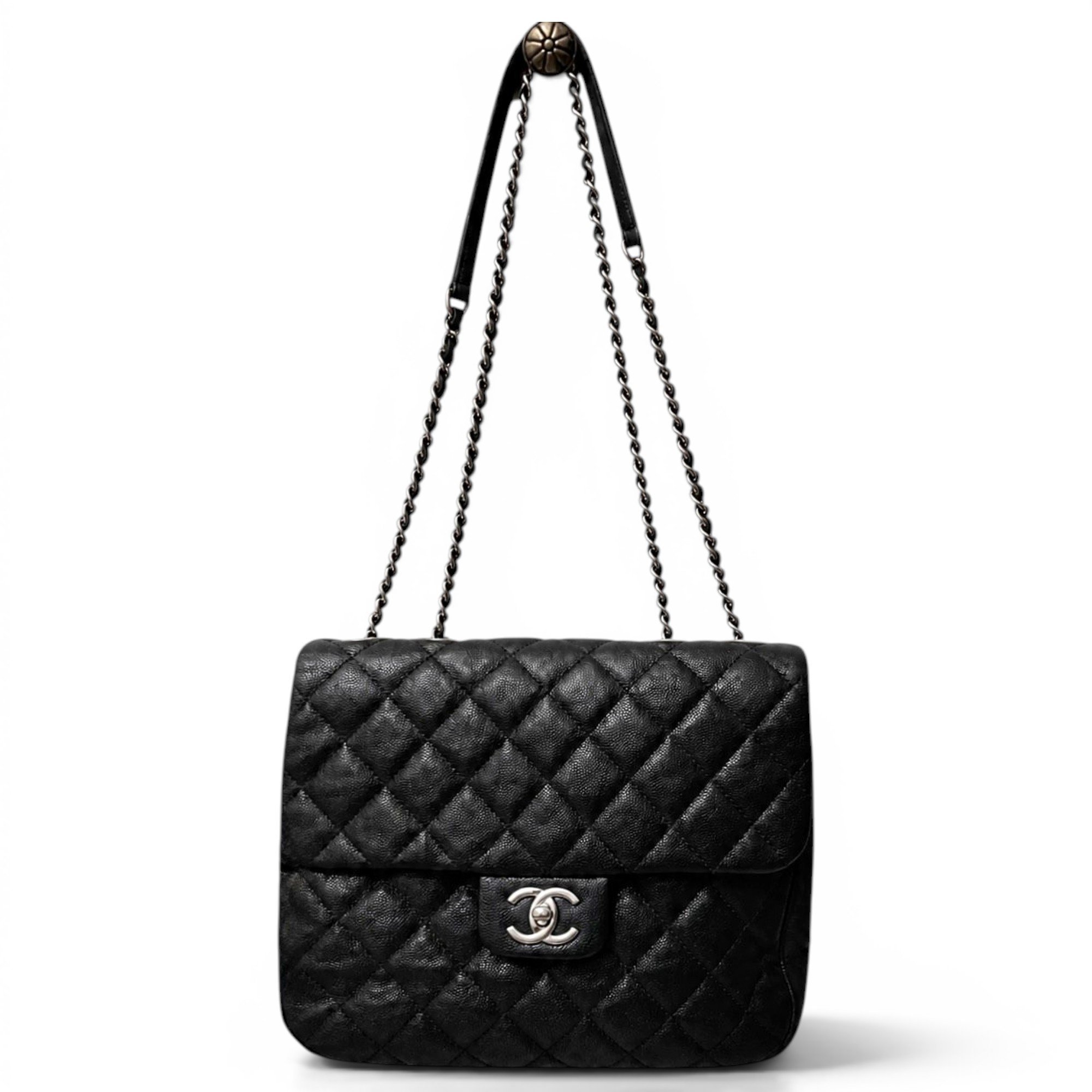Timeless Classique Top Handle leather handbag