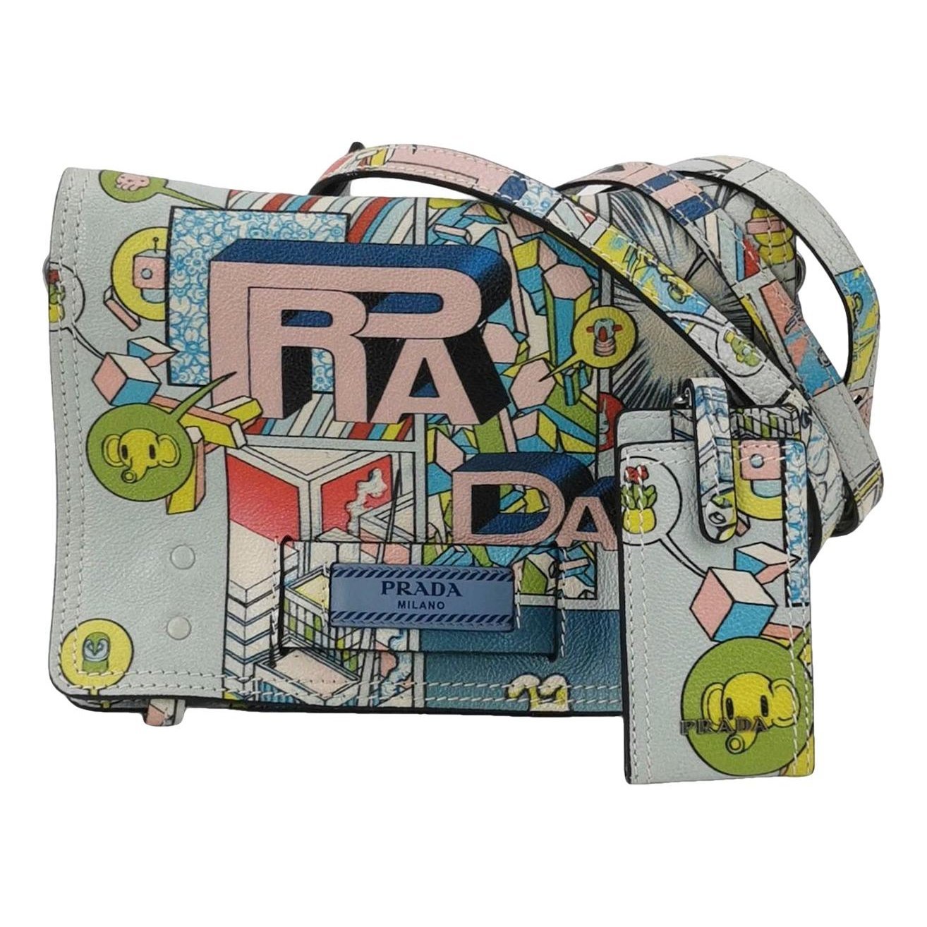 Cahier leather handbag
