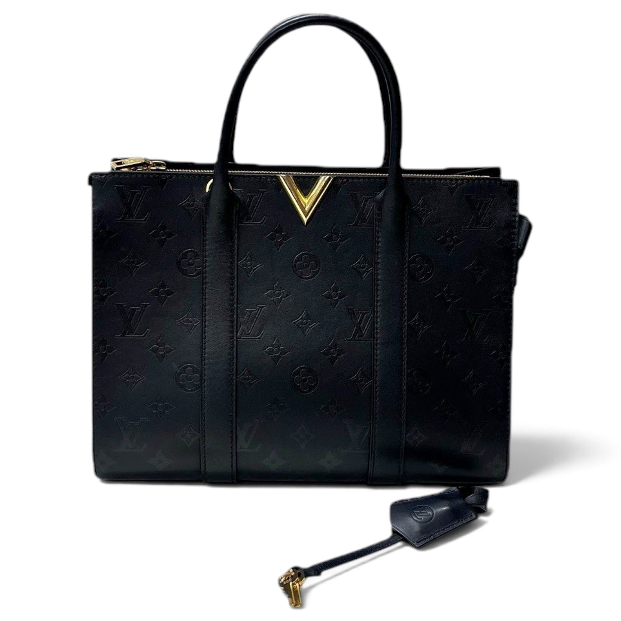 Very Zipped Tote leather handbag