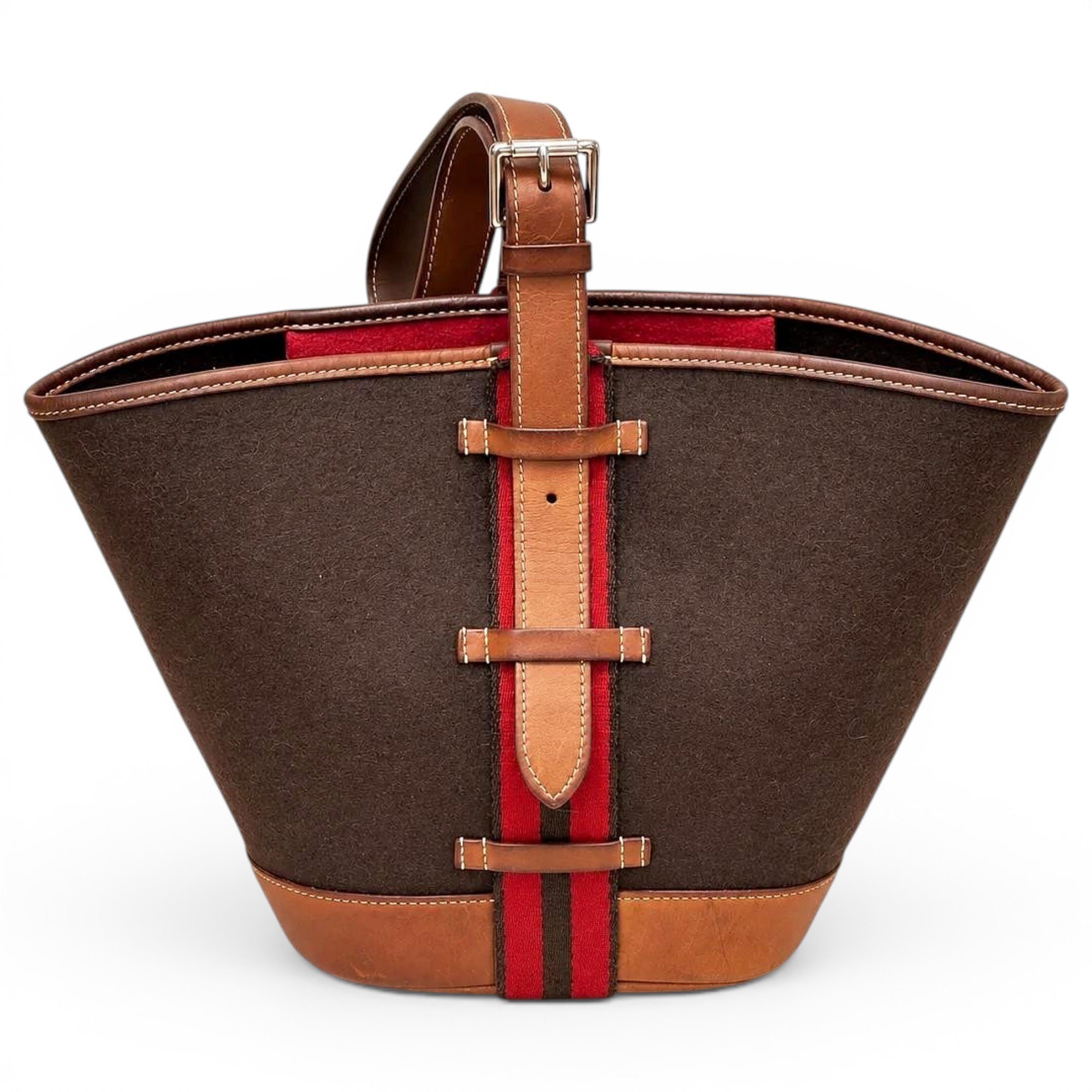 Wool handbag