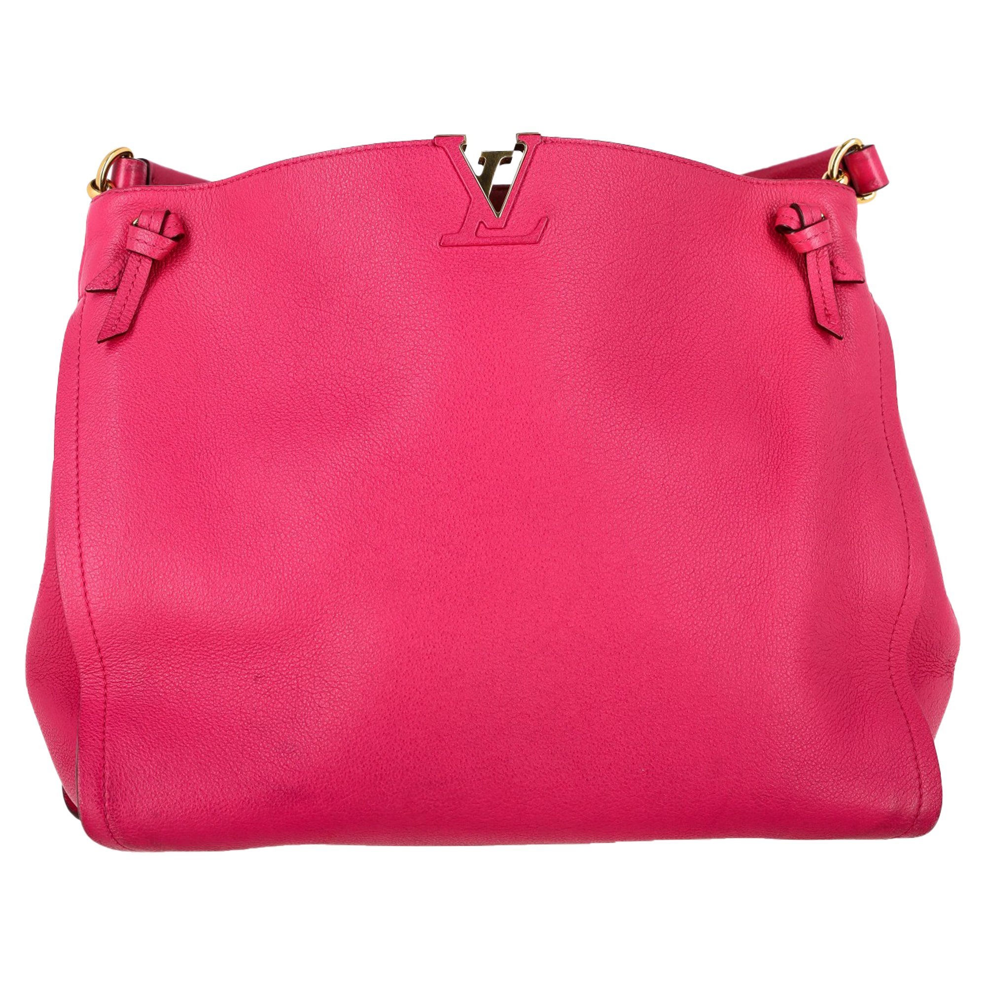 Leather handbag