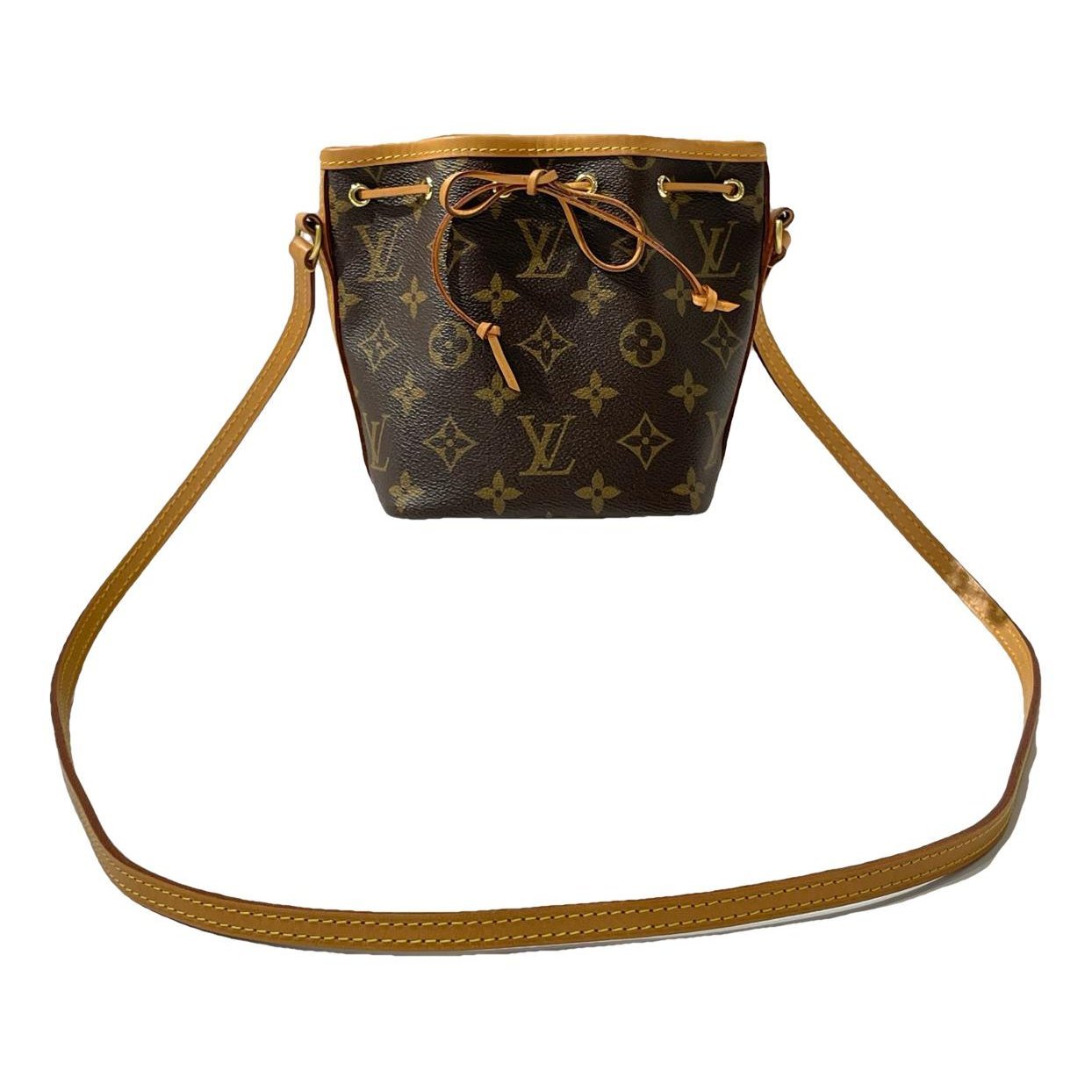 Nano Noé leather handbag
