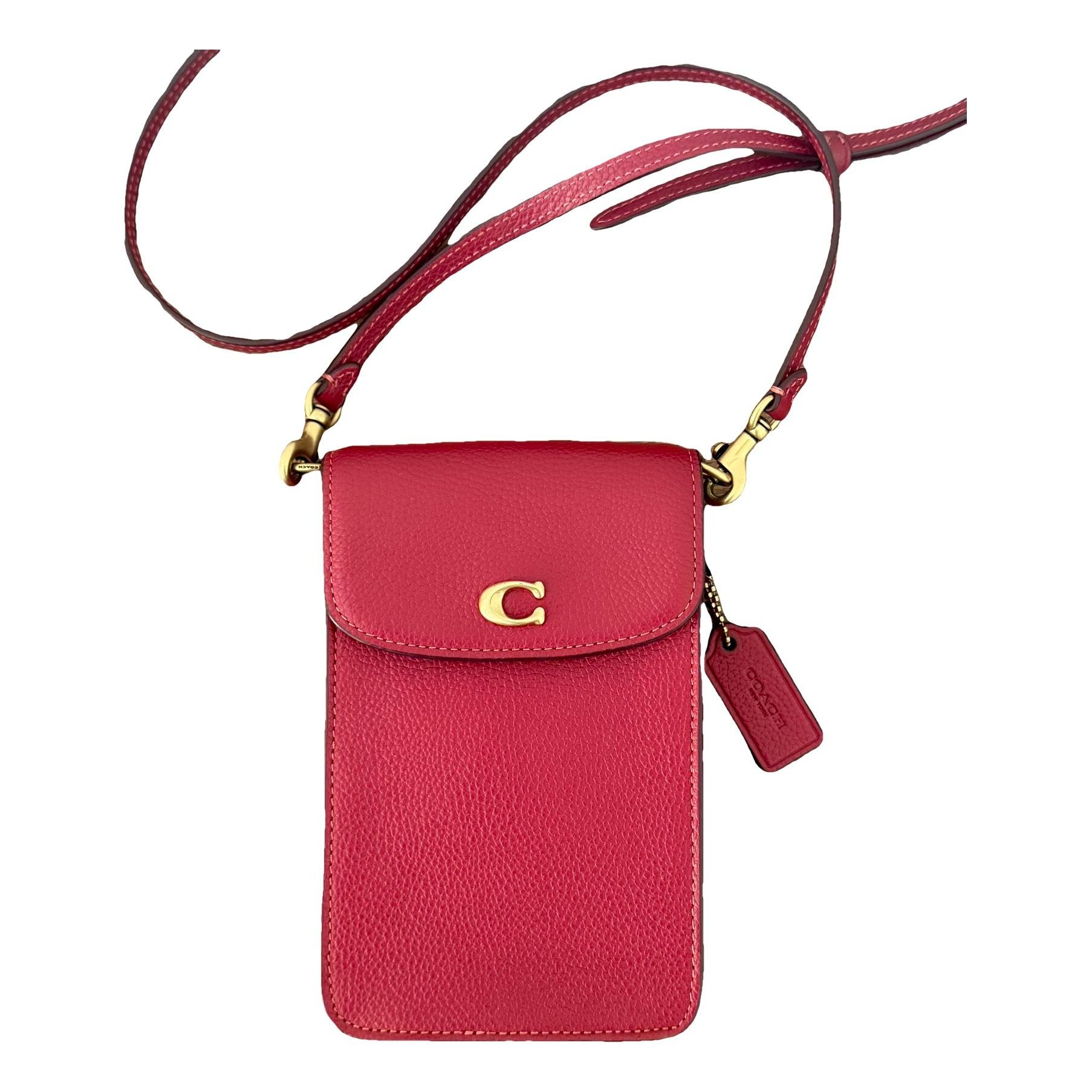 Leather crossbody bag