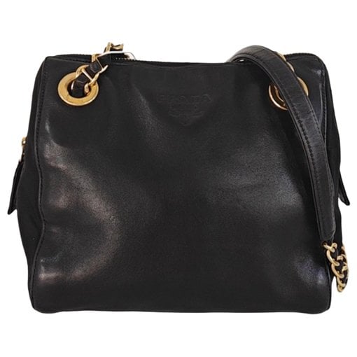 Leather crossbody bag