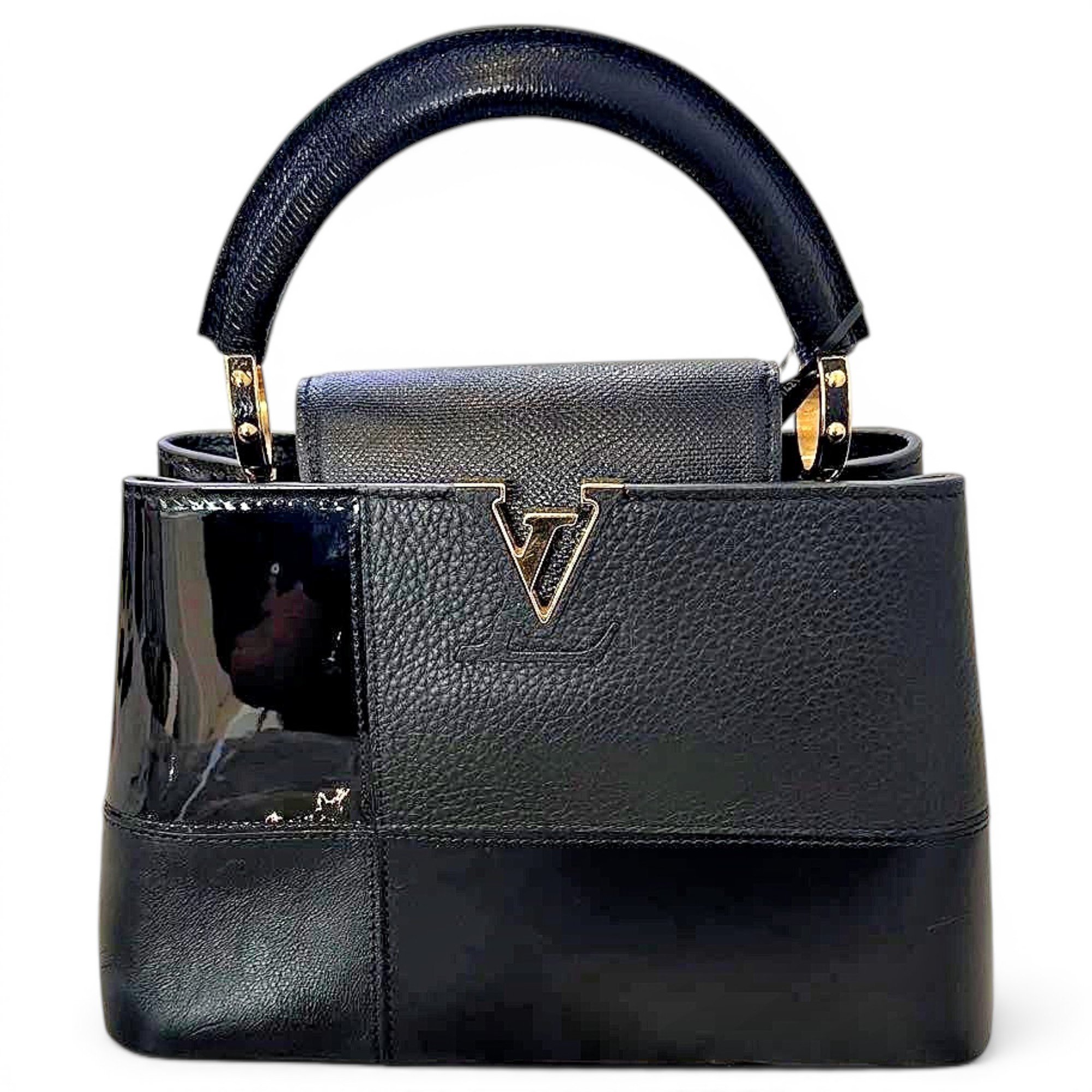 Capucines leather handbag