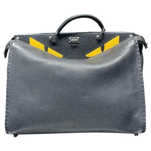Peekaboo leather handbag