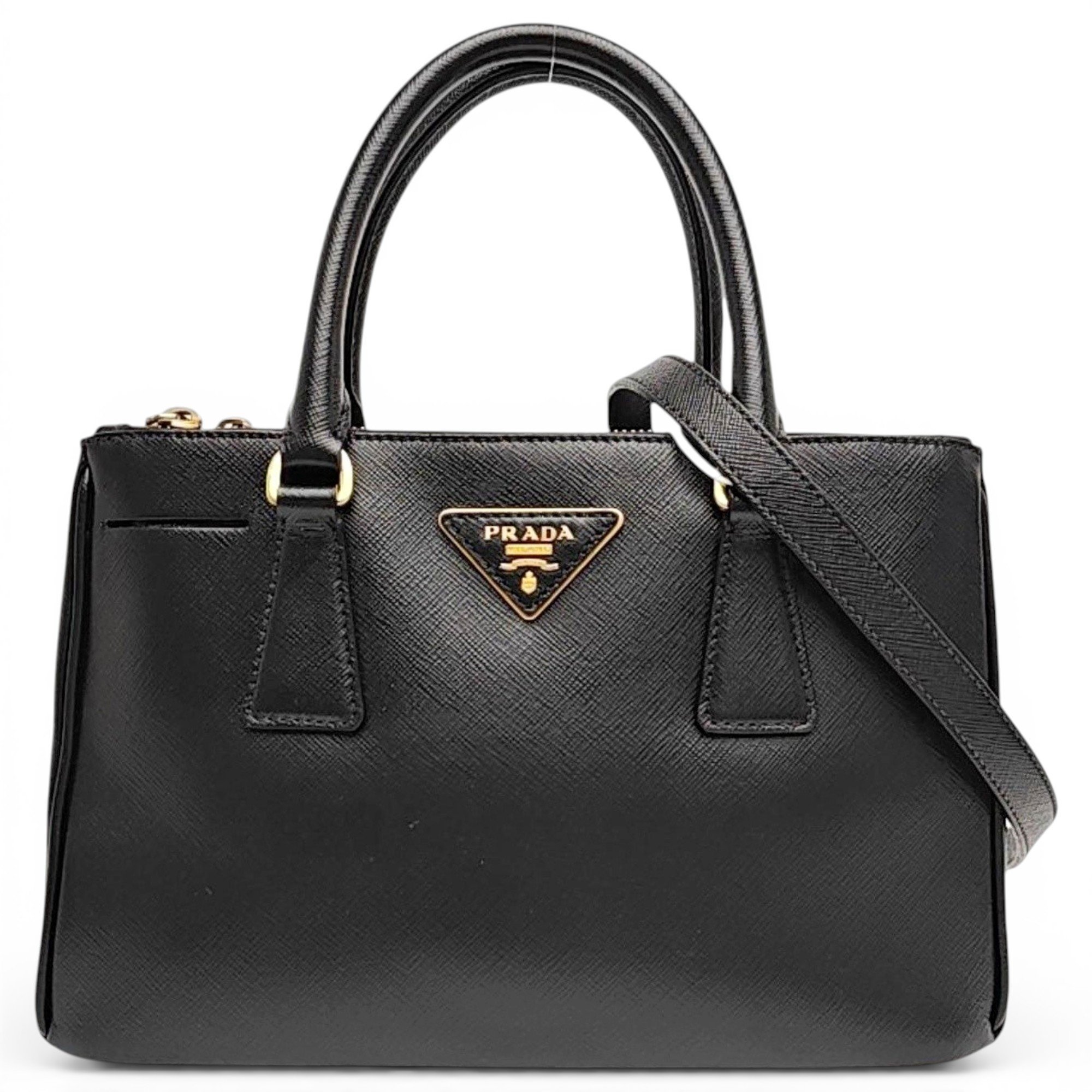 Galleria leather handbag