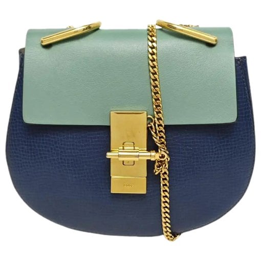 Drew leather crossbody bag