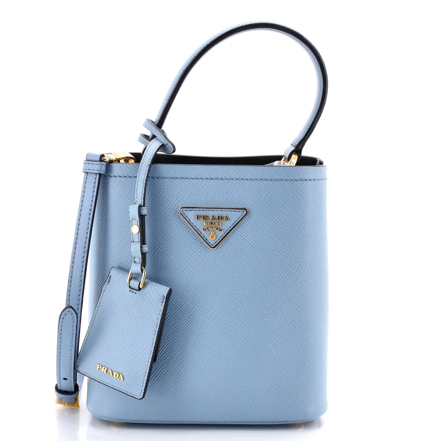 Panier leather handbag