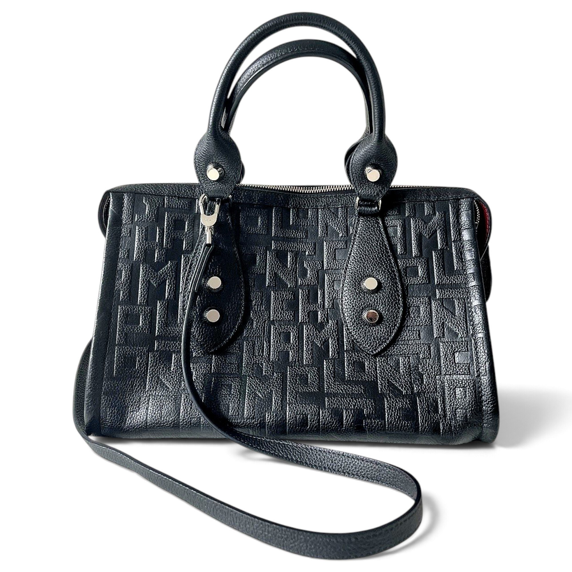 La Voyageuse leather handbag