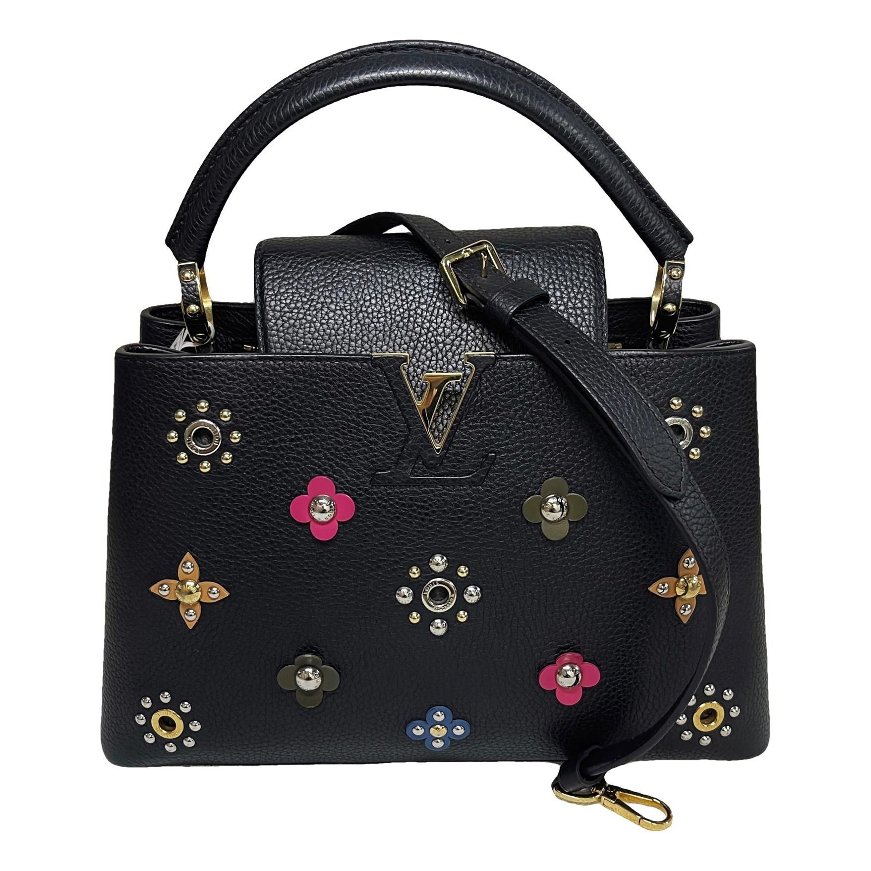 Capucines leather handbag
