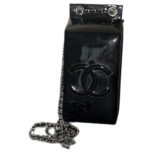 Cambon patent leather handbag