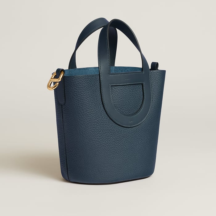 Bleu De Prusse Hermès In-the-loop 18 Bag