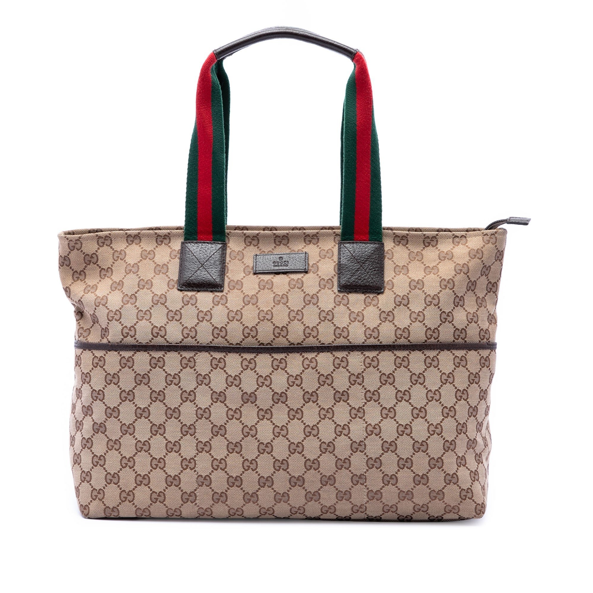 Leather tote
