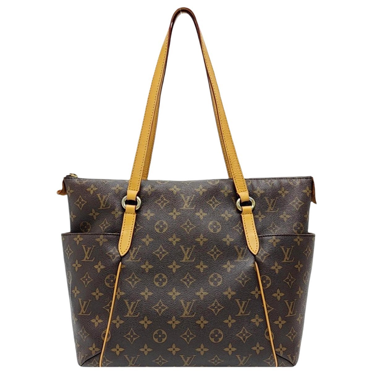 Totally leather handbag