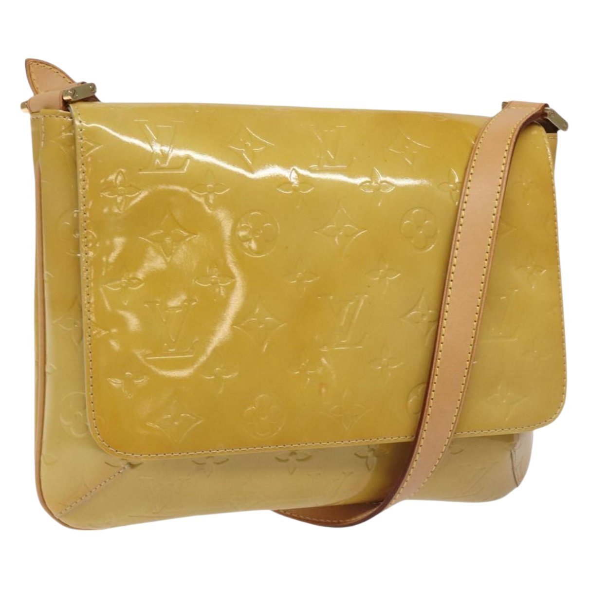 Thompson patent leather handbag
