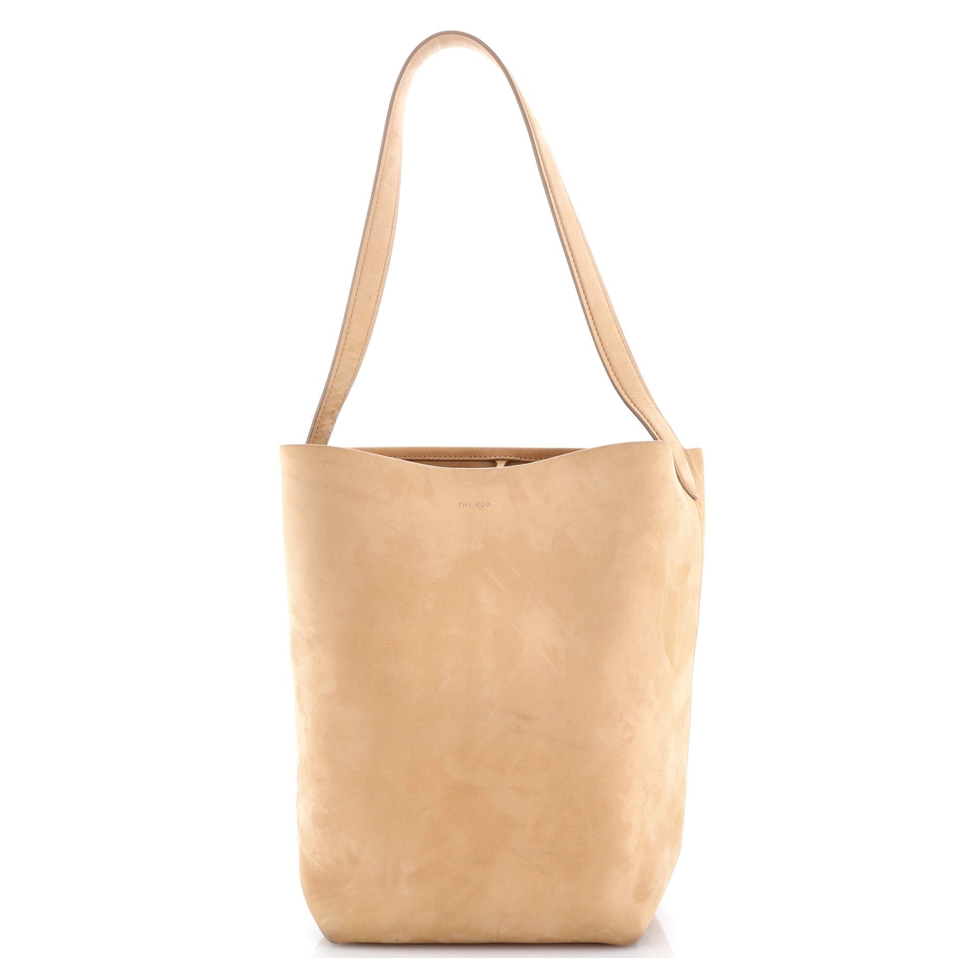 The Row N/S Park Tote Suede Medium