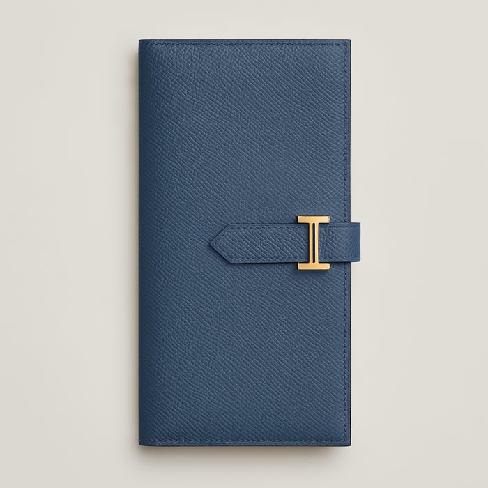 Navy Bearn Wallet