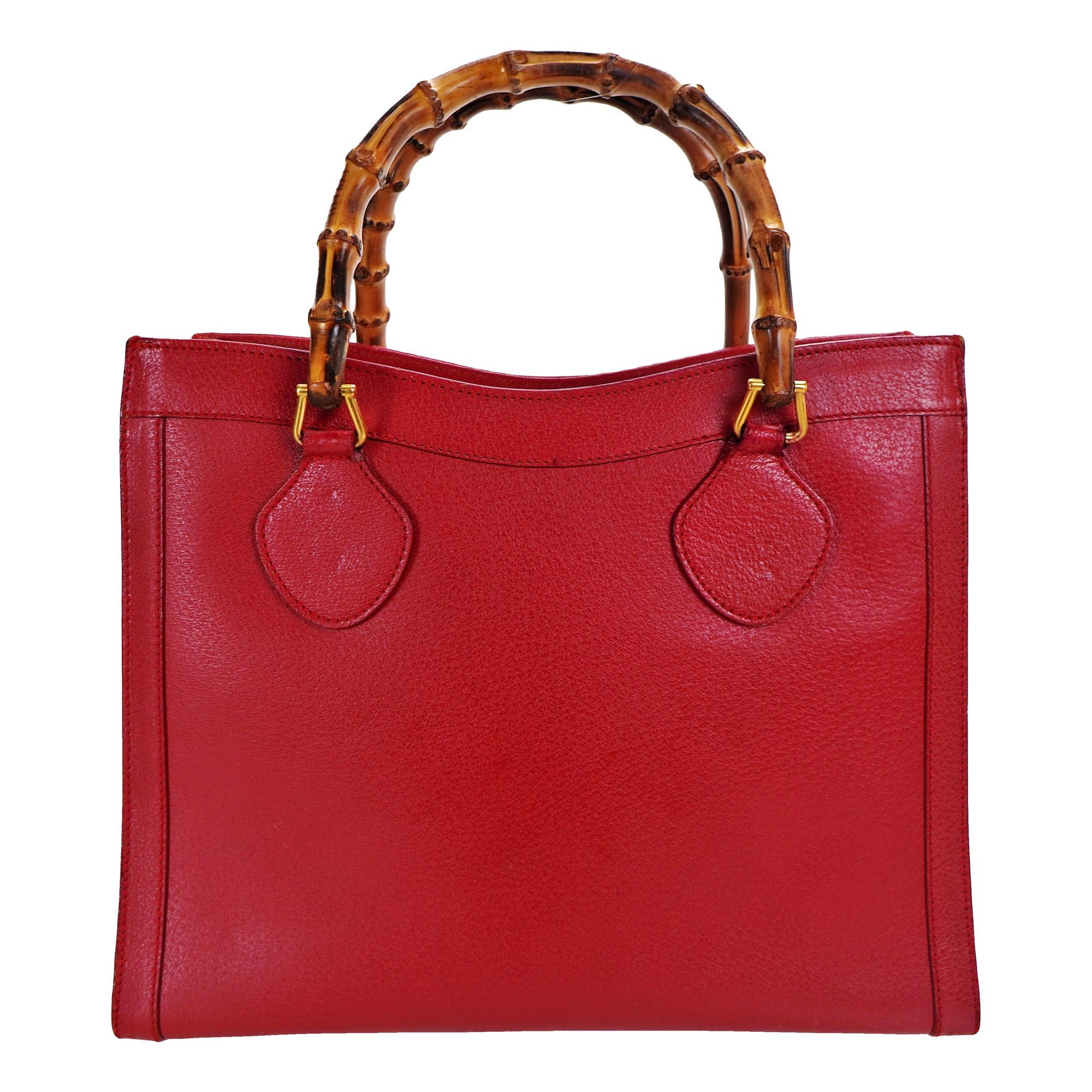 Diana Bamboo leather tote