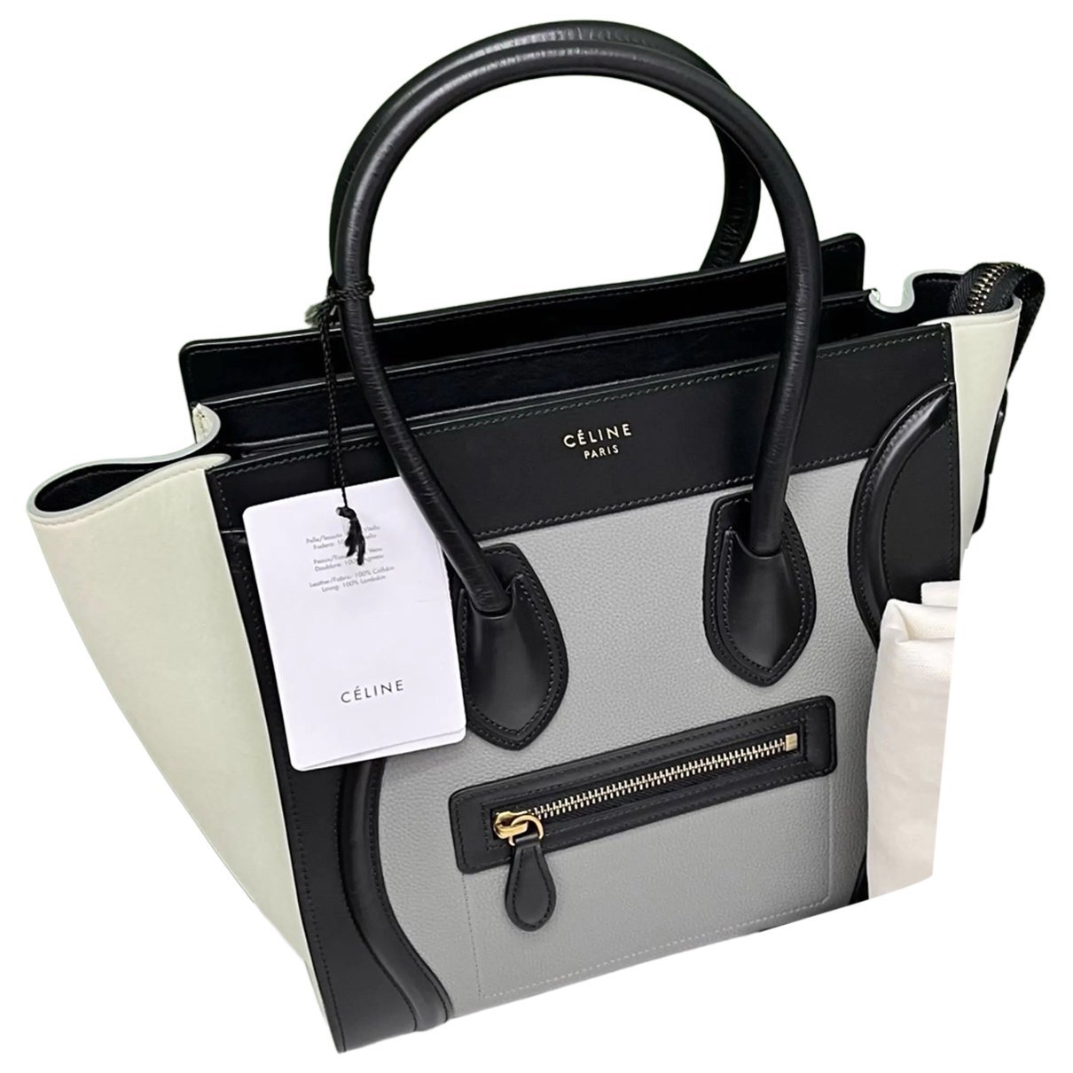 Luggage leather handbag