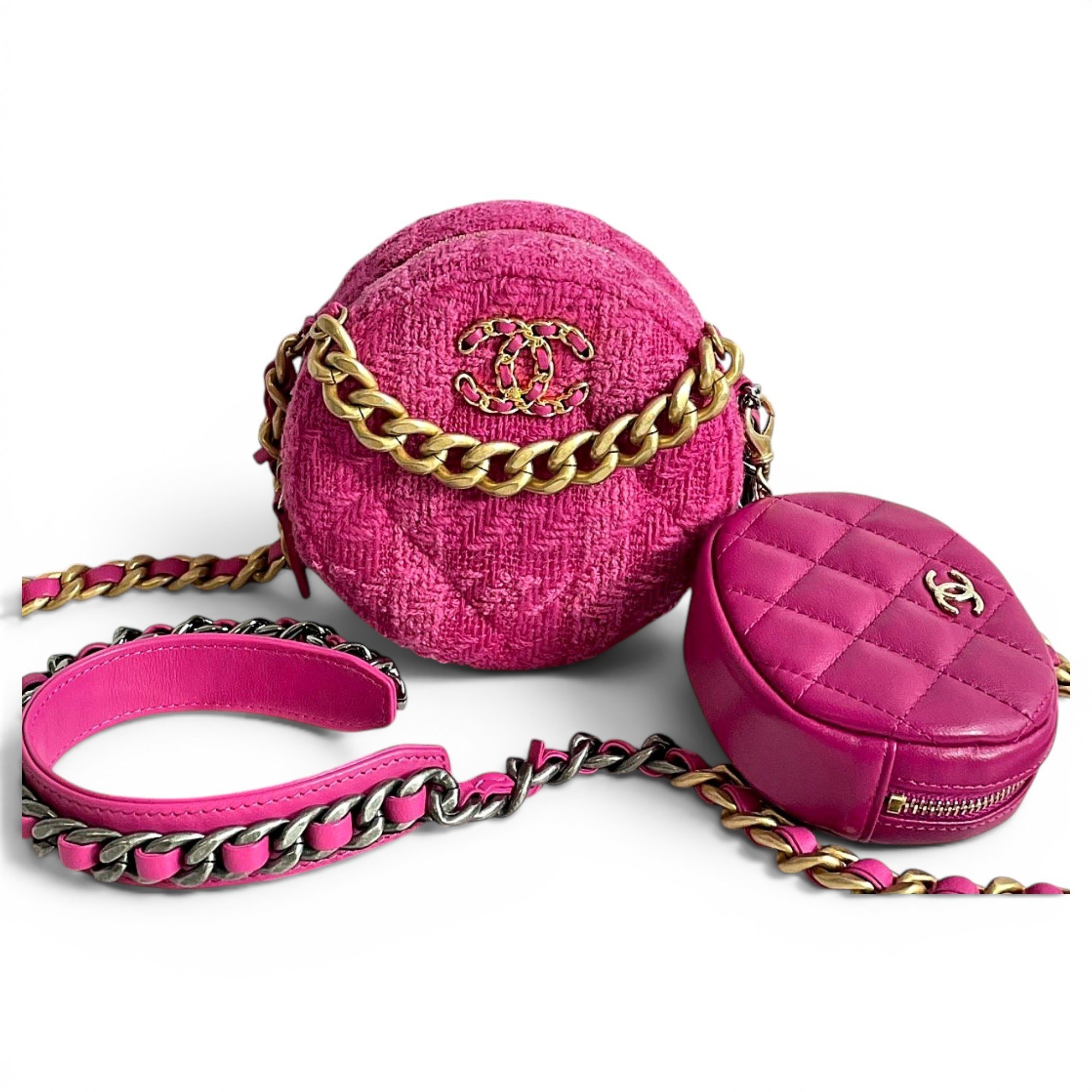 Tweed crossbody bag