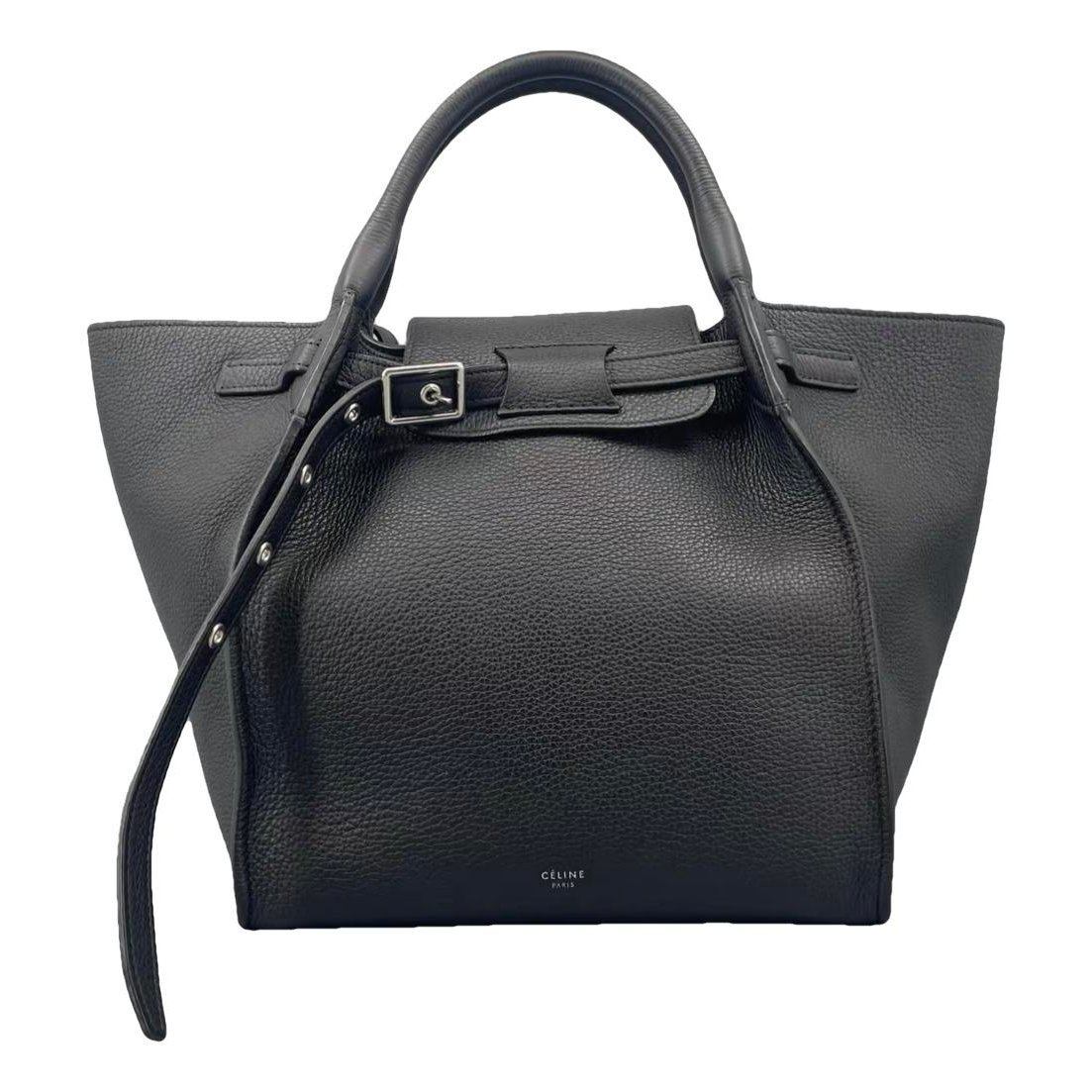 Big Bag leather handbag